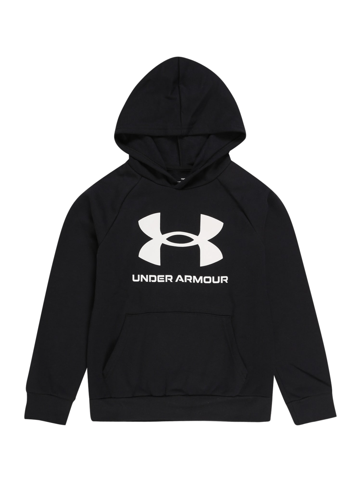 UNDER ARMOUR Športna majica 'RIVAL'  črna / bela