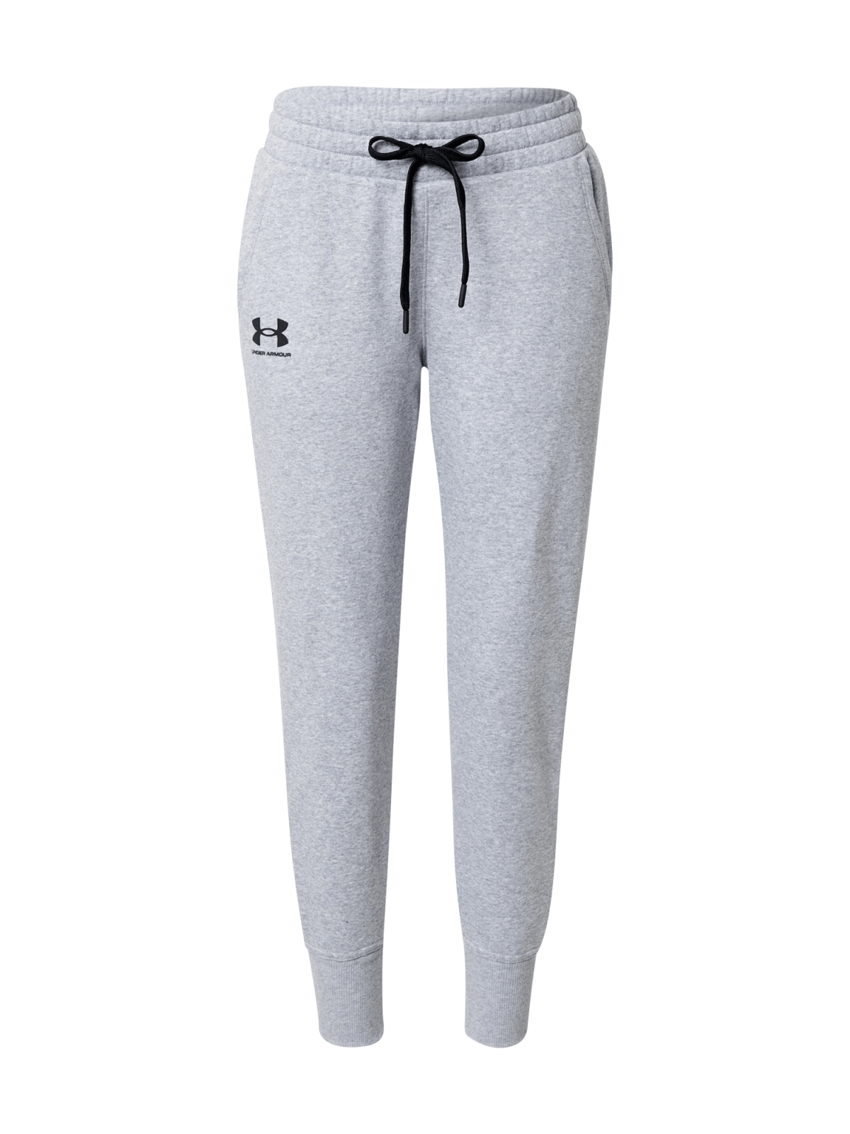 UNDER ARMOUR Športne hlače  pegasto siva / črna