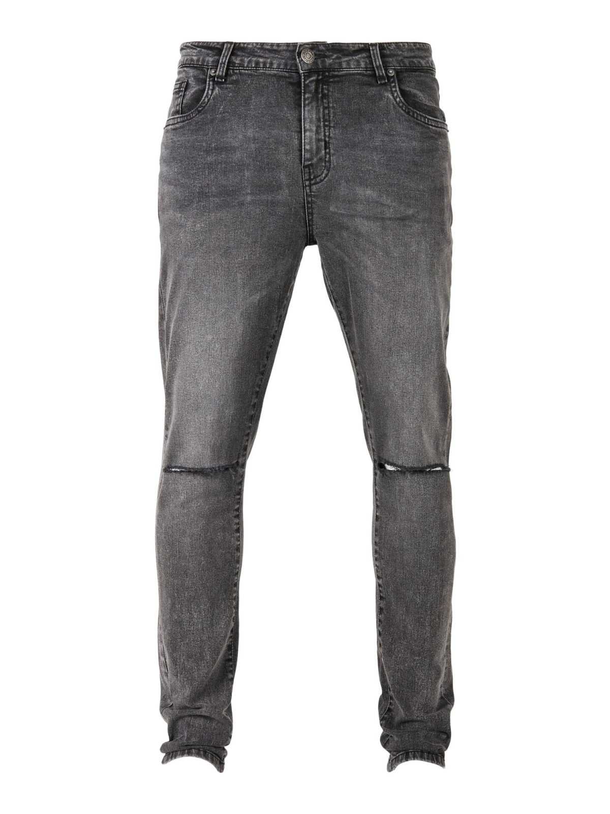 Urban Classics Kavbojke  črn denim