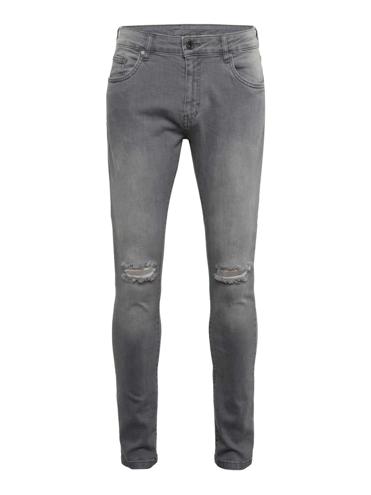 Urban Classics Kavbojke  siv denim