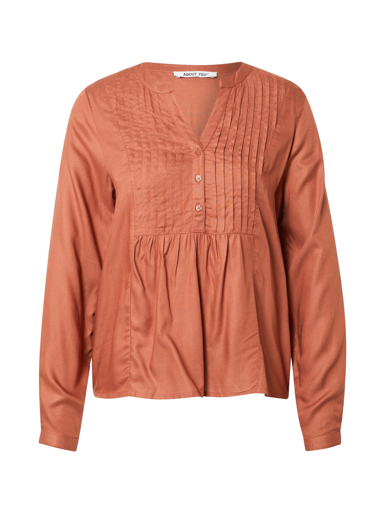 ABOUT YOU Bluza 'Eva Blouse'  rjasto rjava