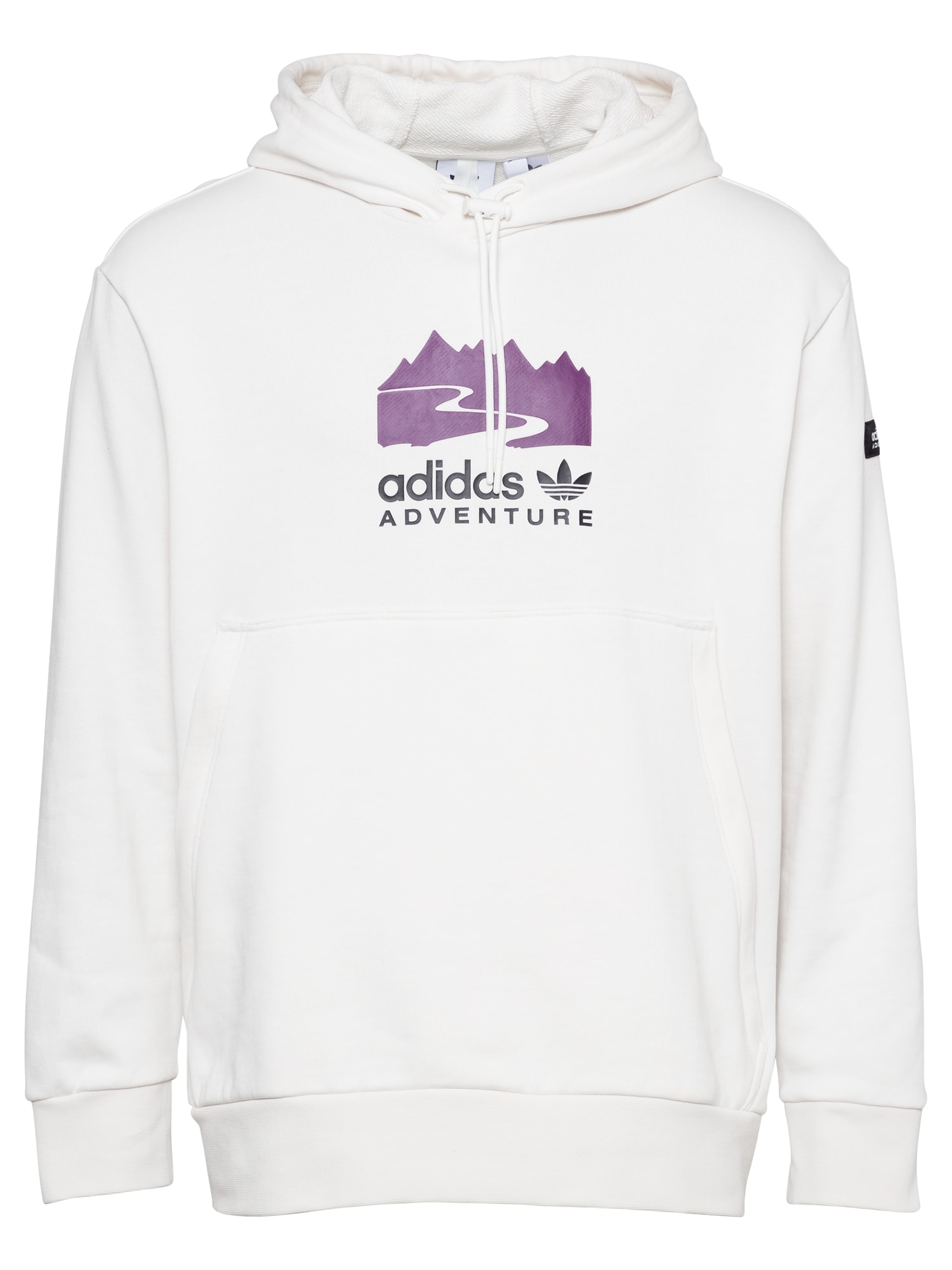 ADIDAS ORIGINALS Majica  svetlo lila / črna / bela