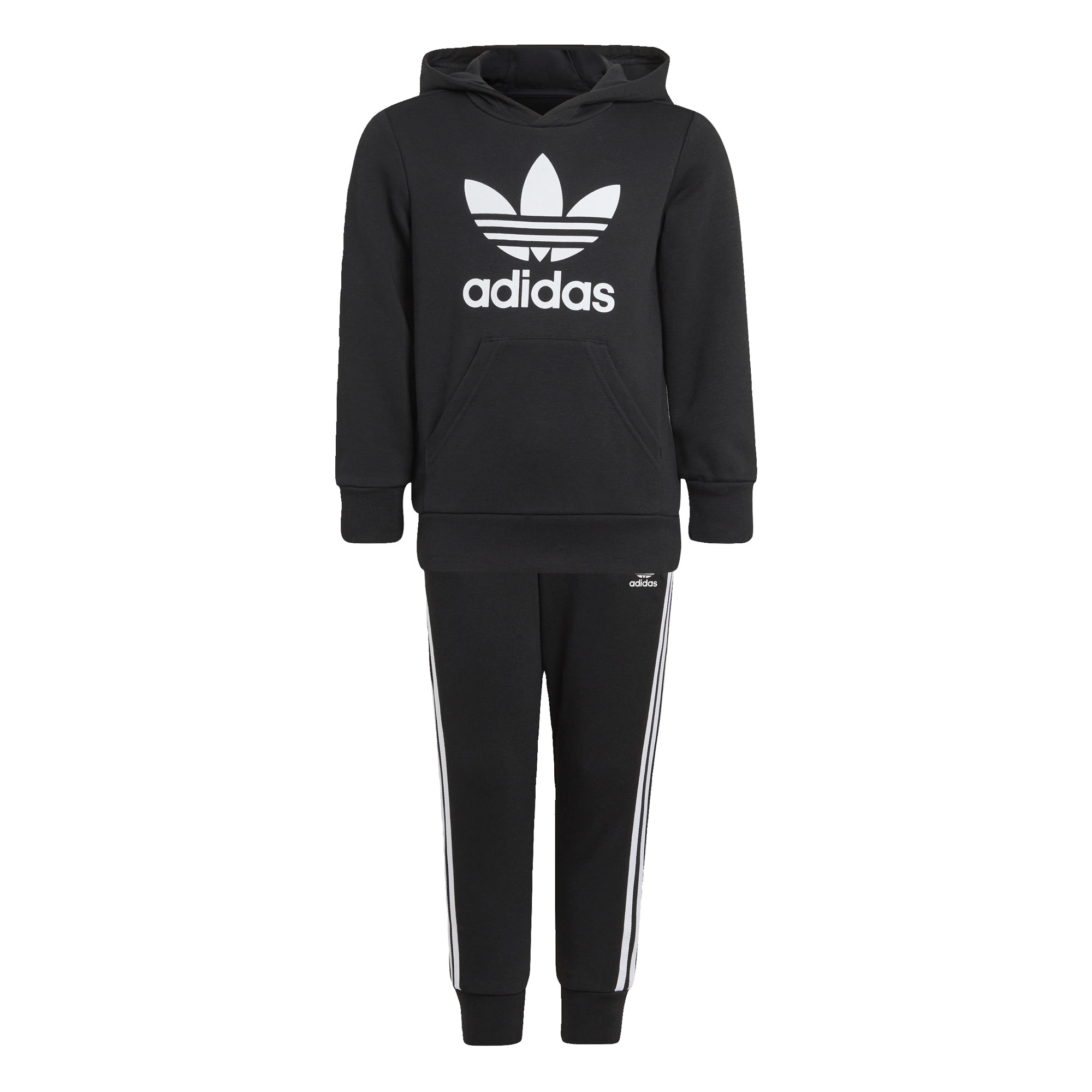 ADIDAS ORIGINALS Trenirka za tek  črna / bela