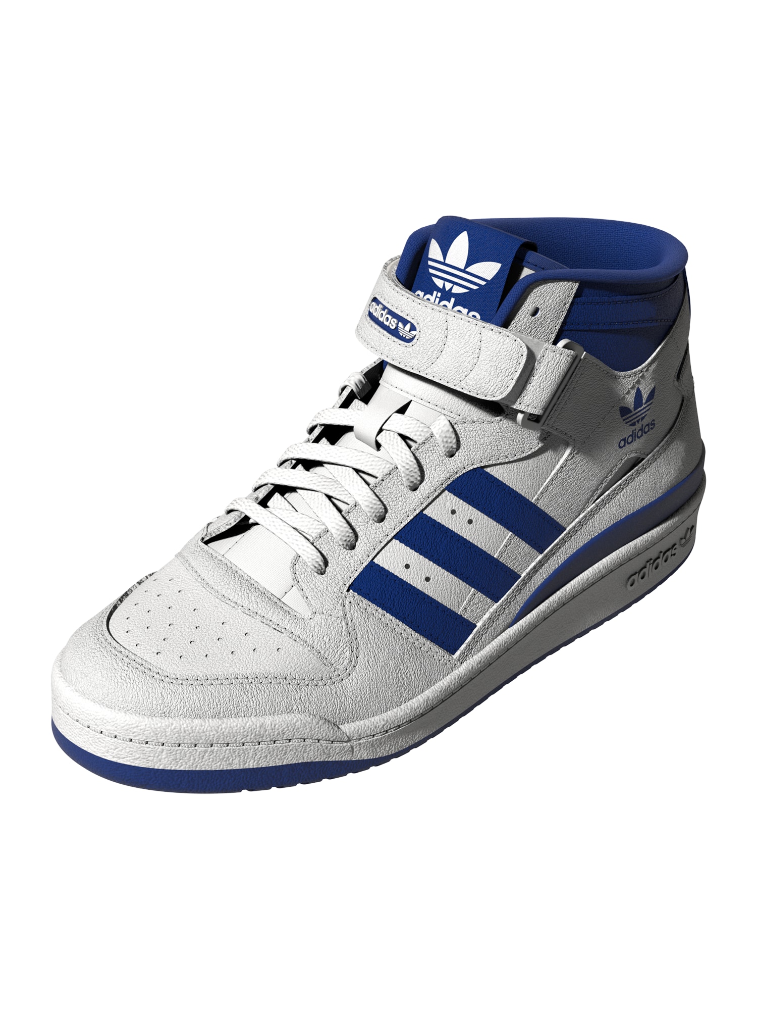 ADIDAS ORIGINALS Visoke superge 'Forum'  kraljevo modra / bela