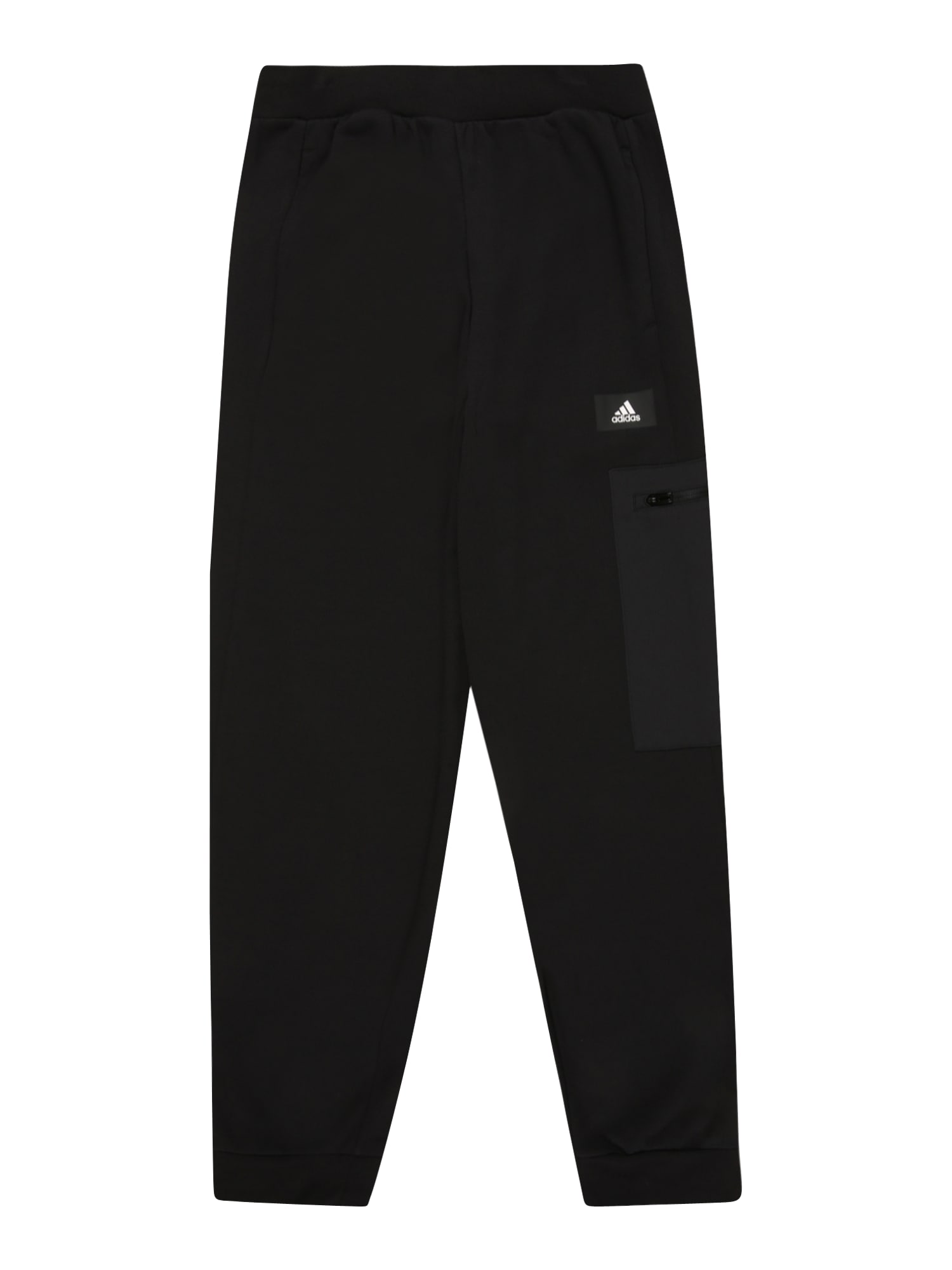 ADIDAS PERFORMANCE Športne hlače  črna / bela