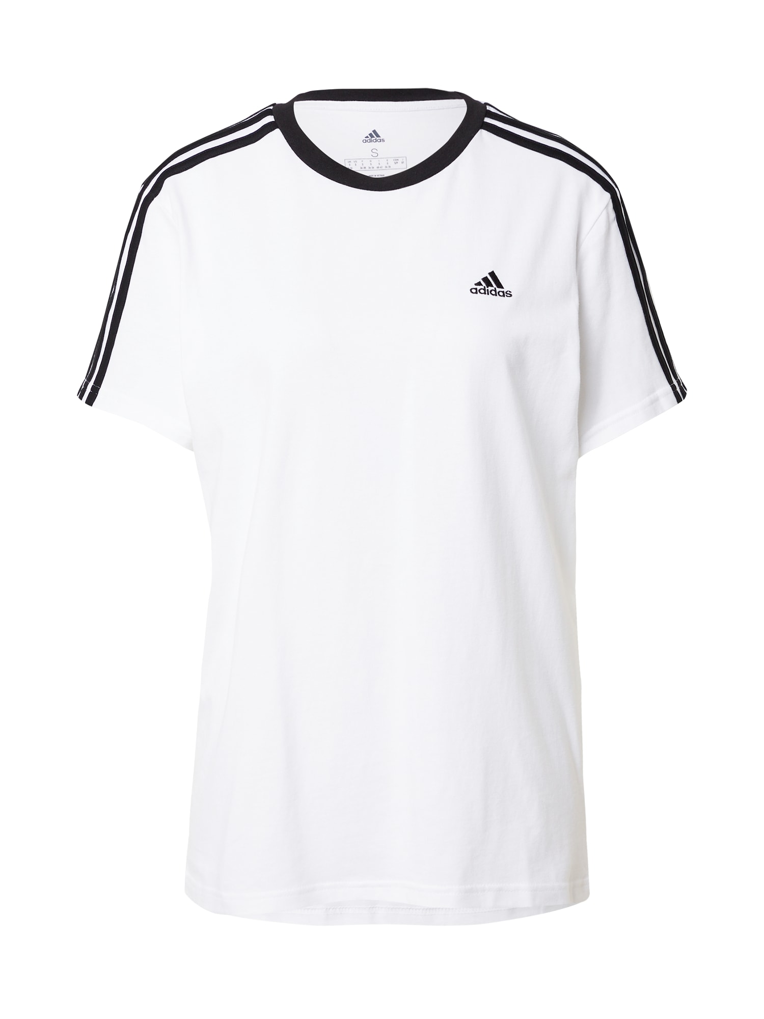 ADIDAS SPORTSWEAR Funkcionalna majica  črna / bela