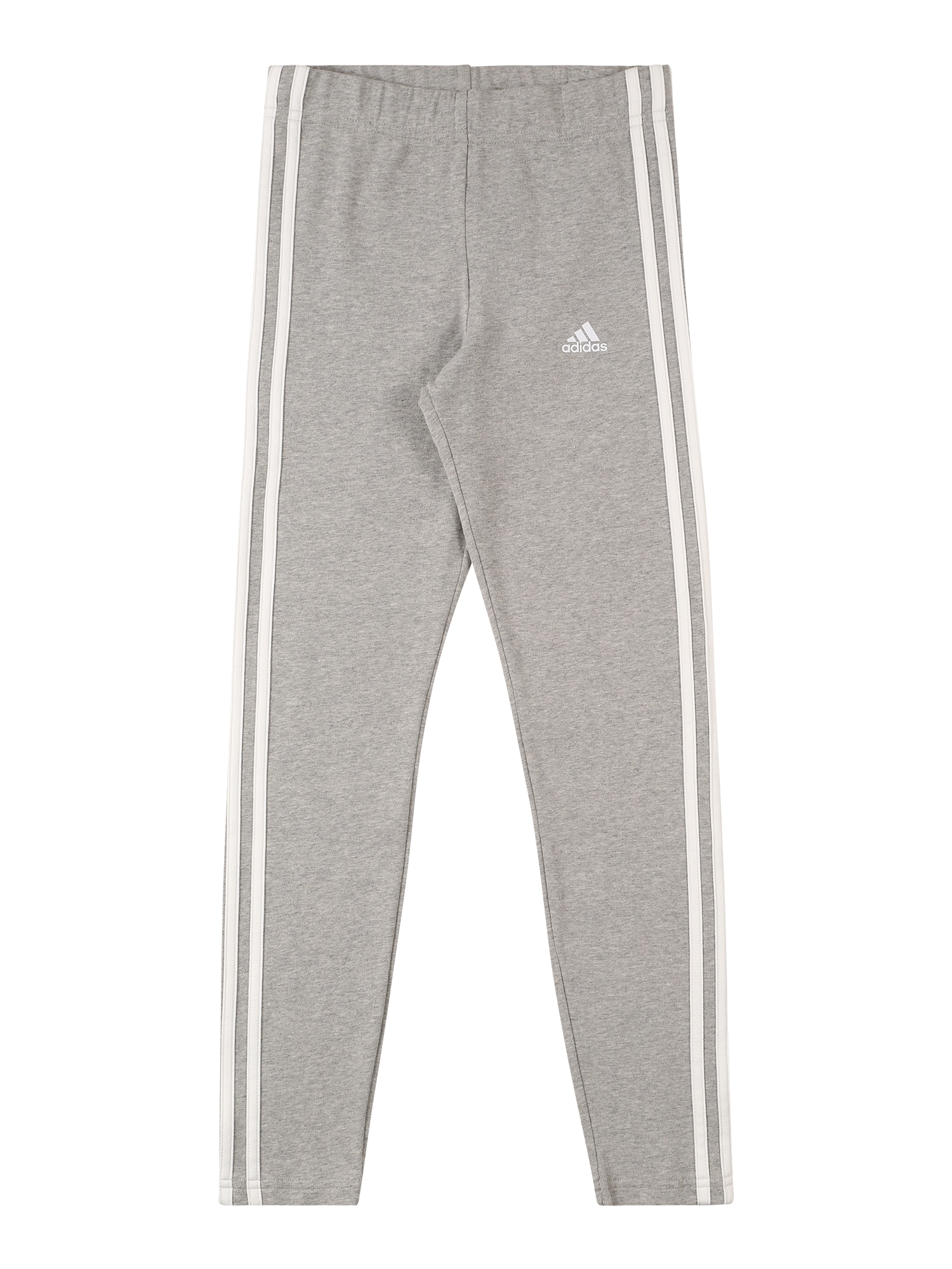 ADIDAS SPORTSWEAR Športne hlače  pegasto siva / bela