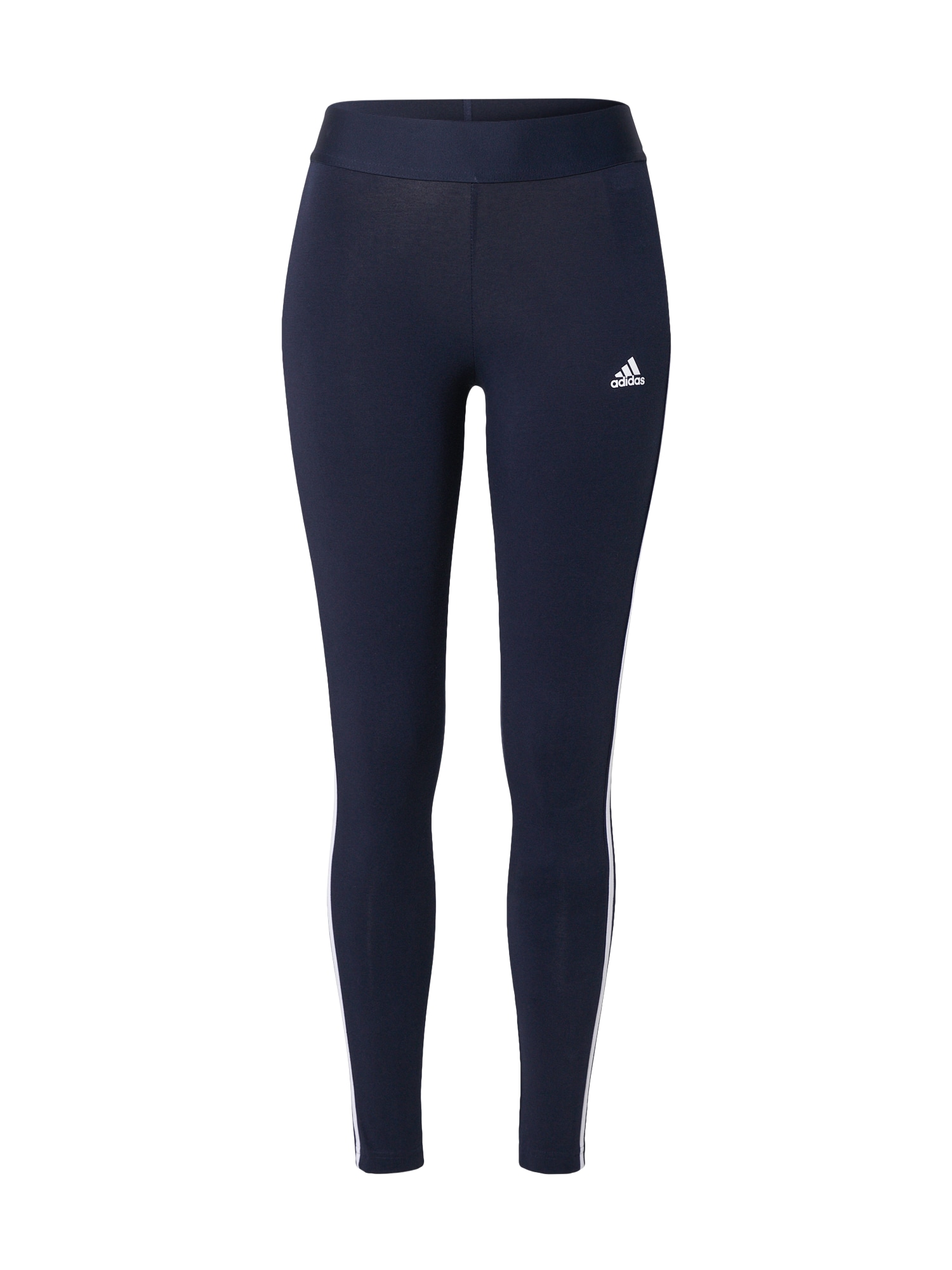 ADIDAS SPORTSWEAR Športne hlače  temno modra / bela