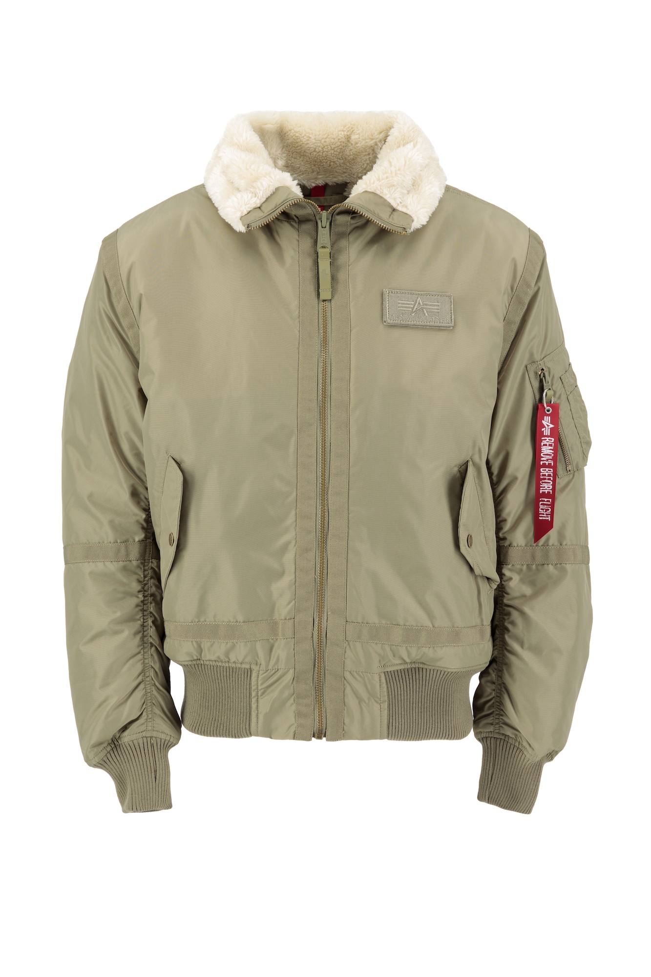 ALPHA INDUSTRIES Prehodna jakna  kaki