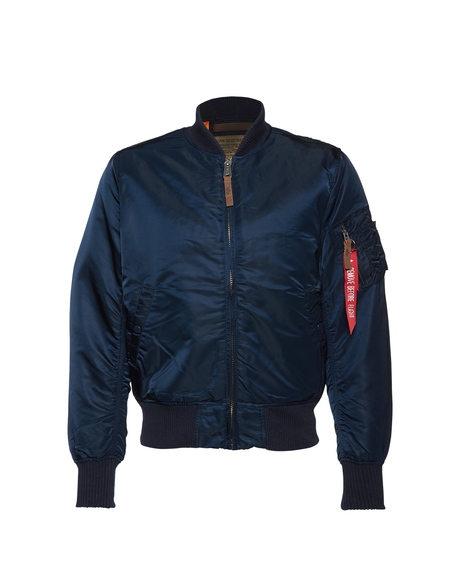 ALPHA INDUSTRIES Prehodna jakna  temno modra