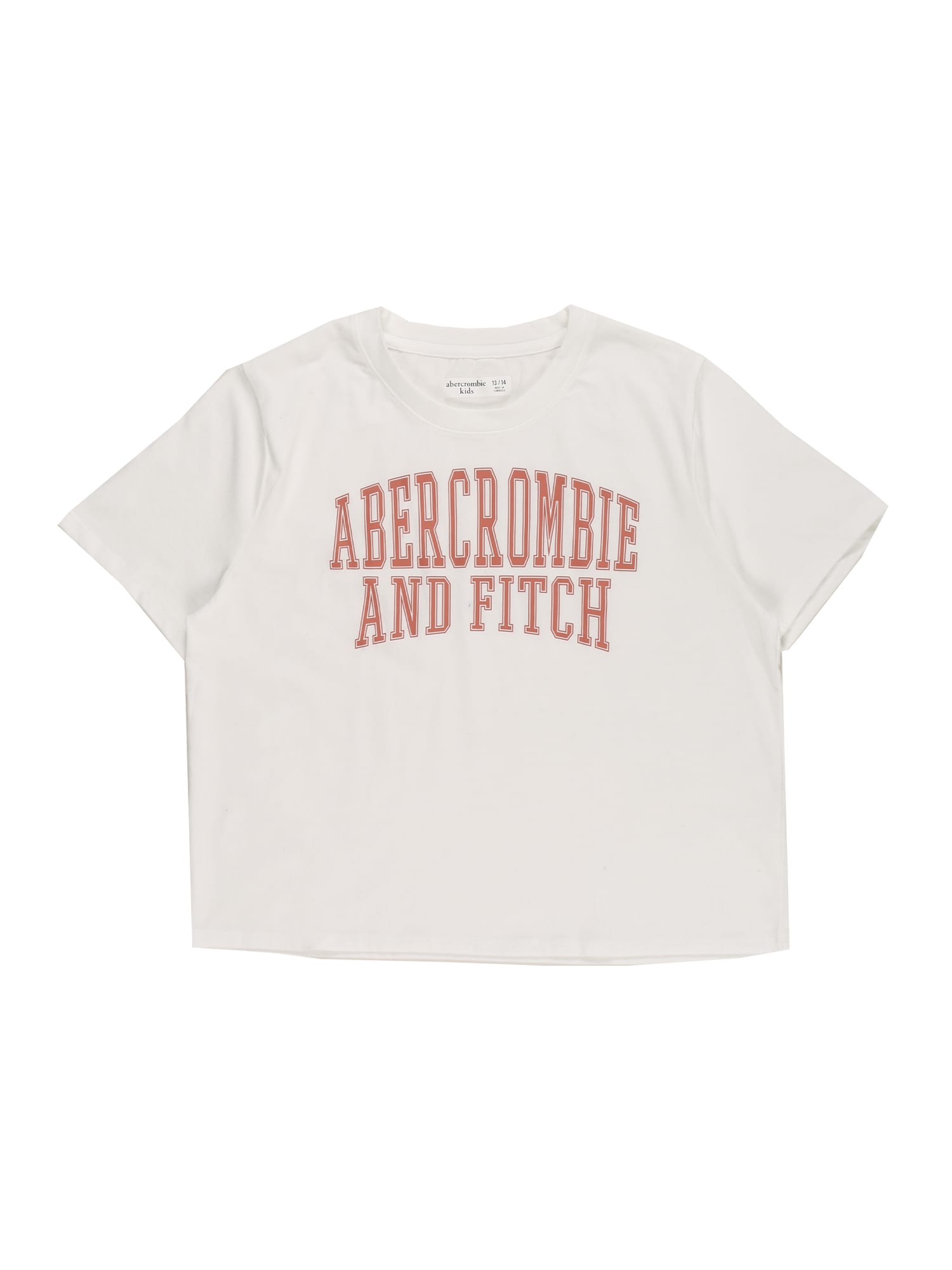 Abercrombie & Fitch Majica 'READY FOR PLAY SPORTY'  rdeča / bela