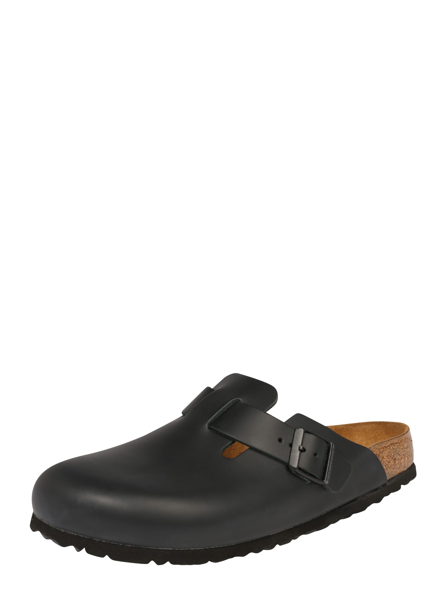 BIRKENSTOCK Nizki natikači 'Boston'  črna