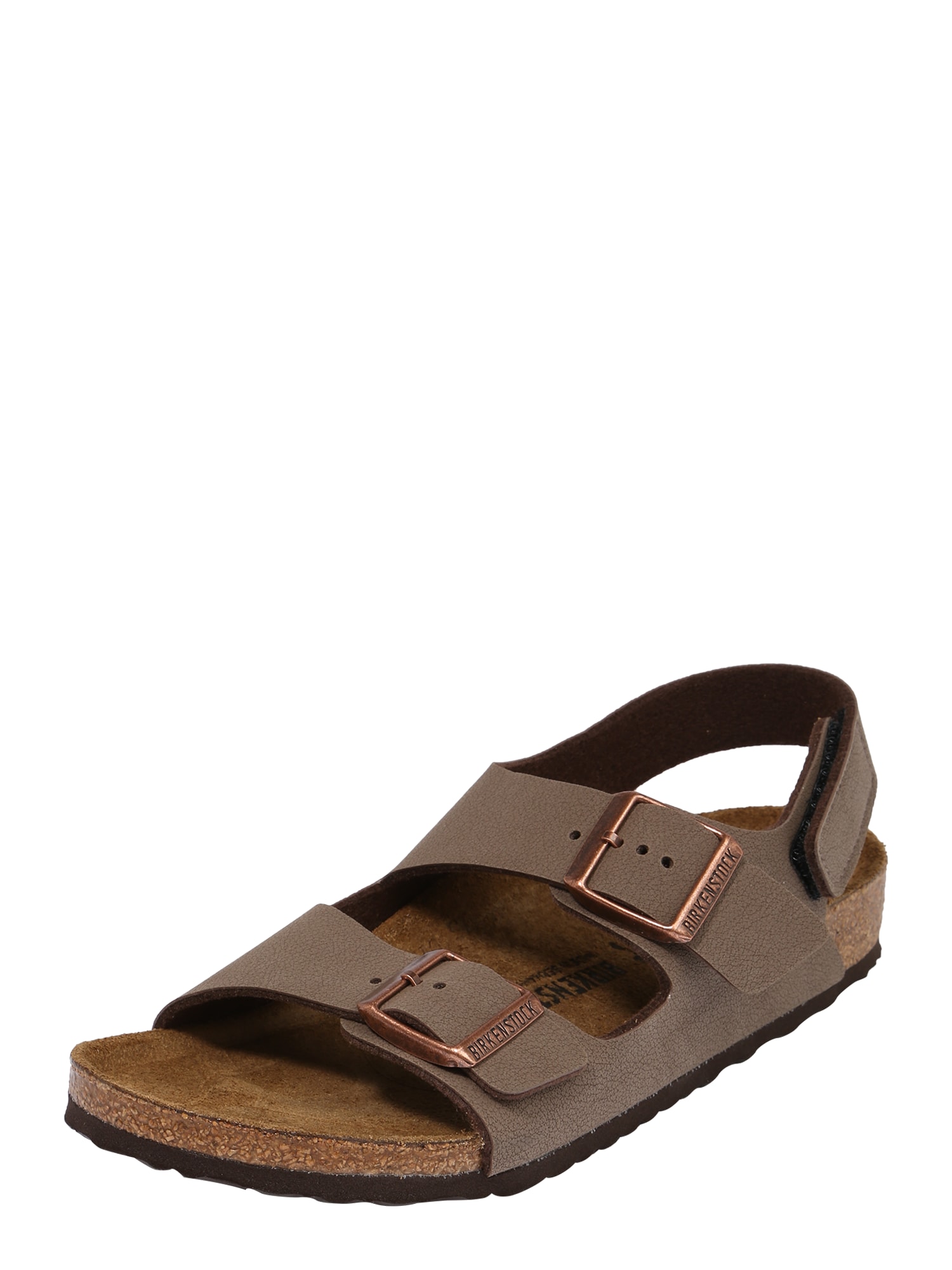 BIRKENSTOCK Odprti čevlji 'Milano'  rjava / bakrena