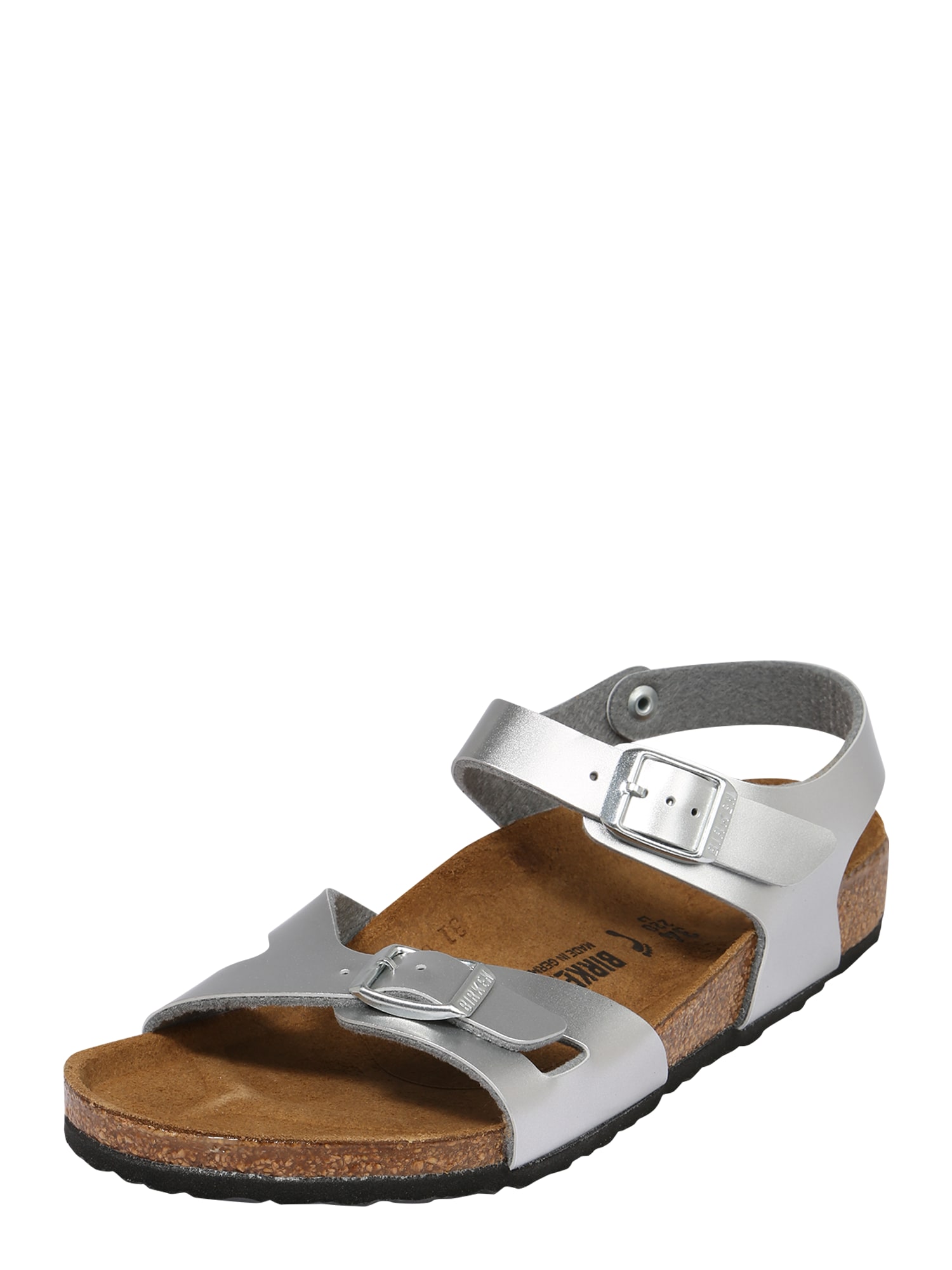 BIRKENSTOCK Sandali 'Rio'  srebrna