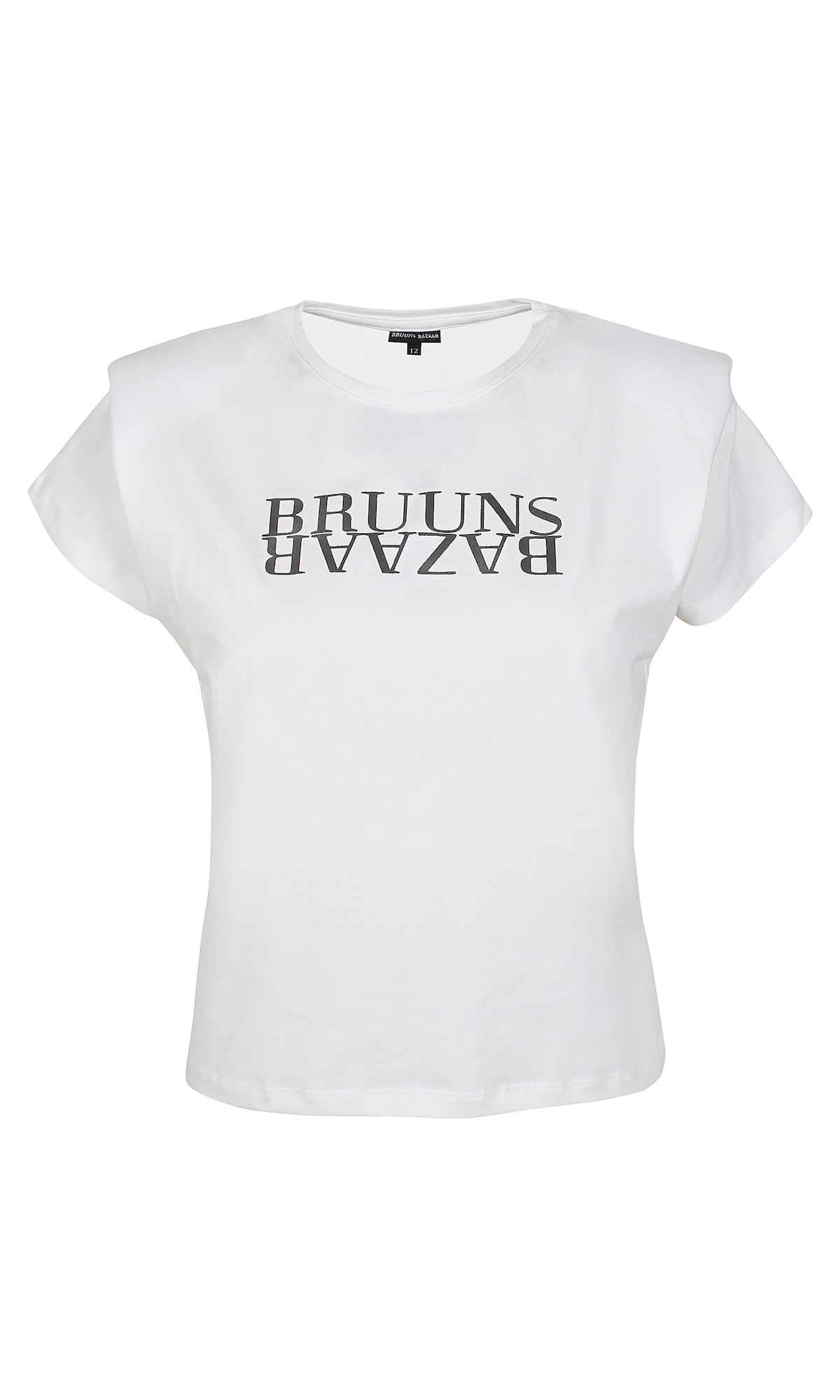 Bruuns Bazaar Kids Majica 'Jofrid'  črna / off-bela