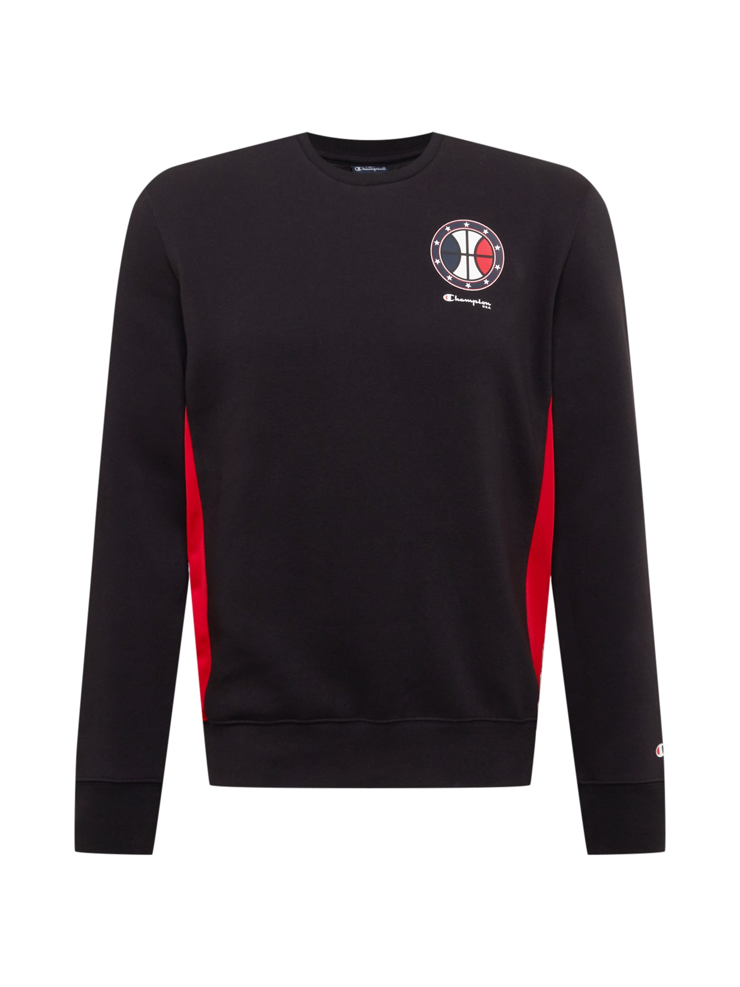 Champion Authentic Athletic Apparel Majica  ognjeno rdeča / črna / bela
