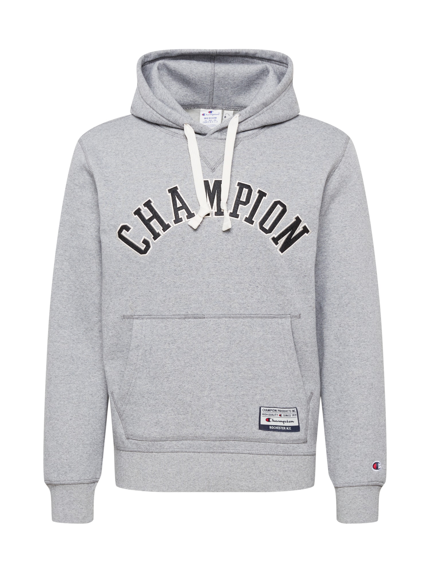 Champion Authentic Athletic Apparel Majica  pegasto siva / črna