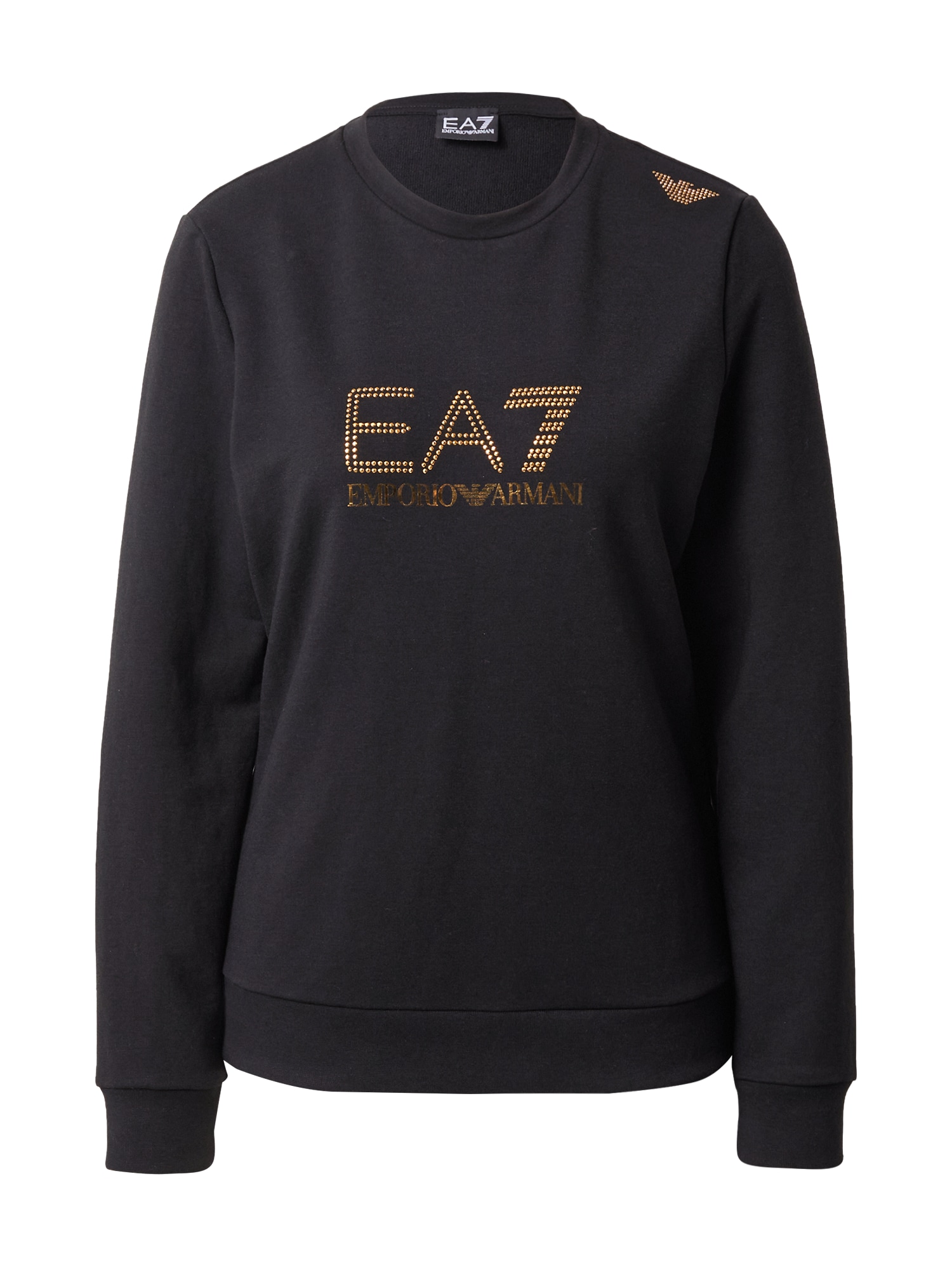 EA7 Emporio Armani Majica  zlata / črna