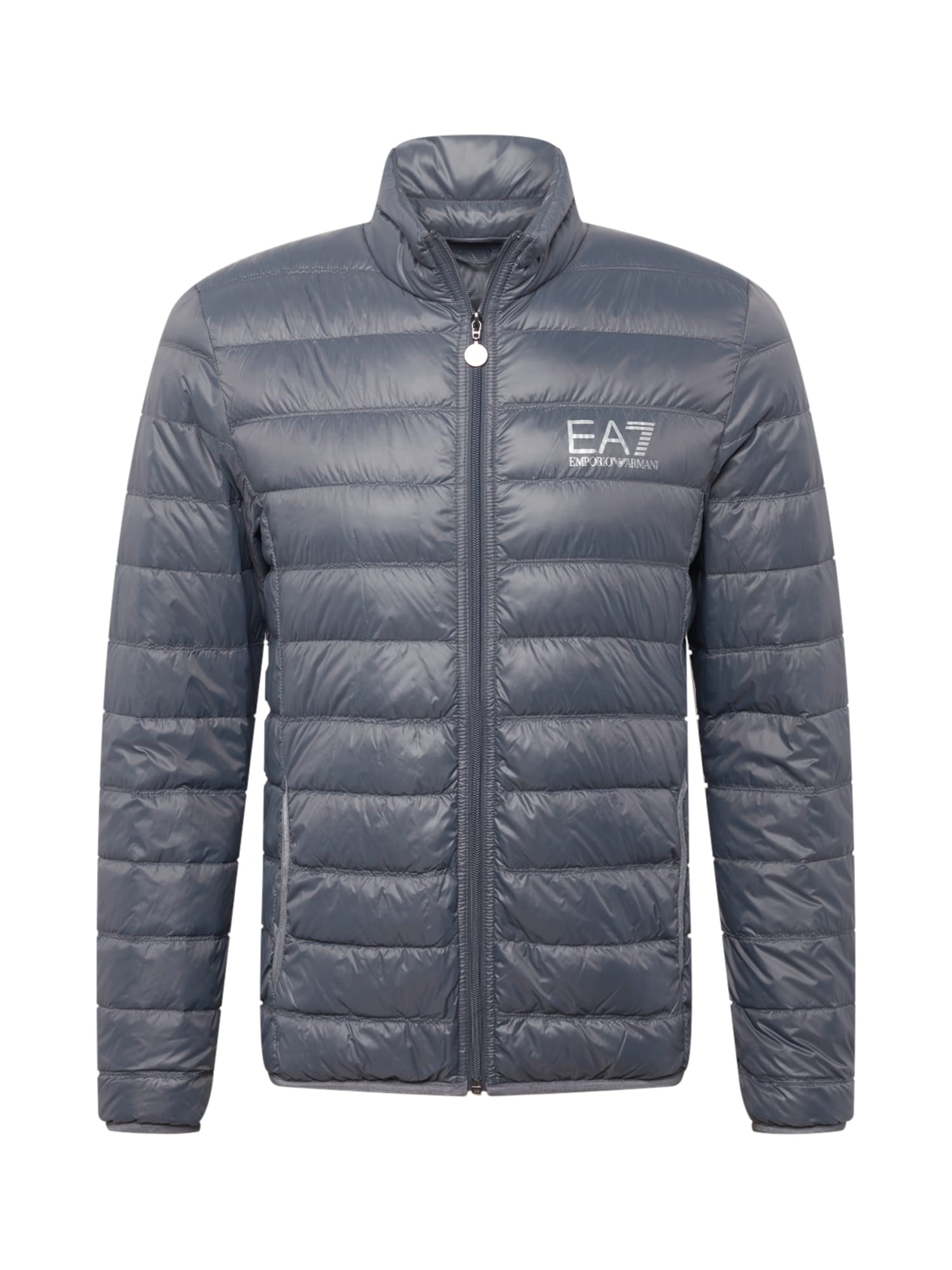 EA7 Emporio Armani Prehodna jakna  siva / svetlo siva