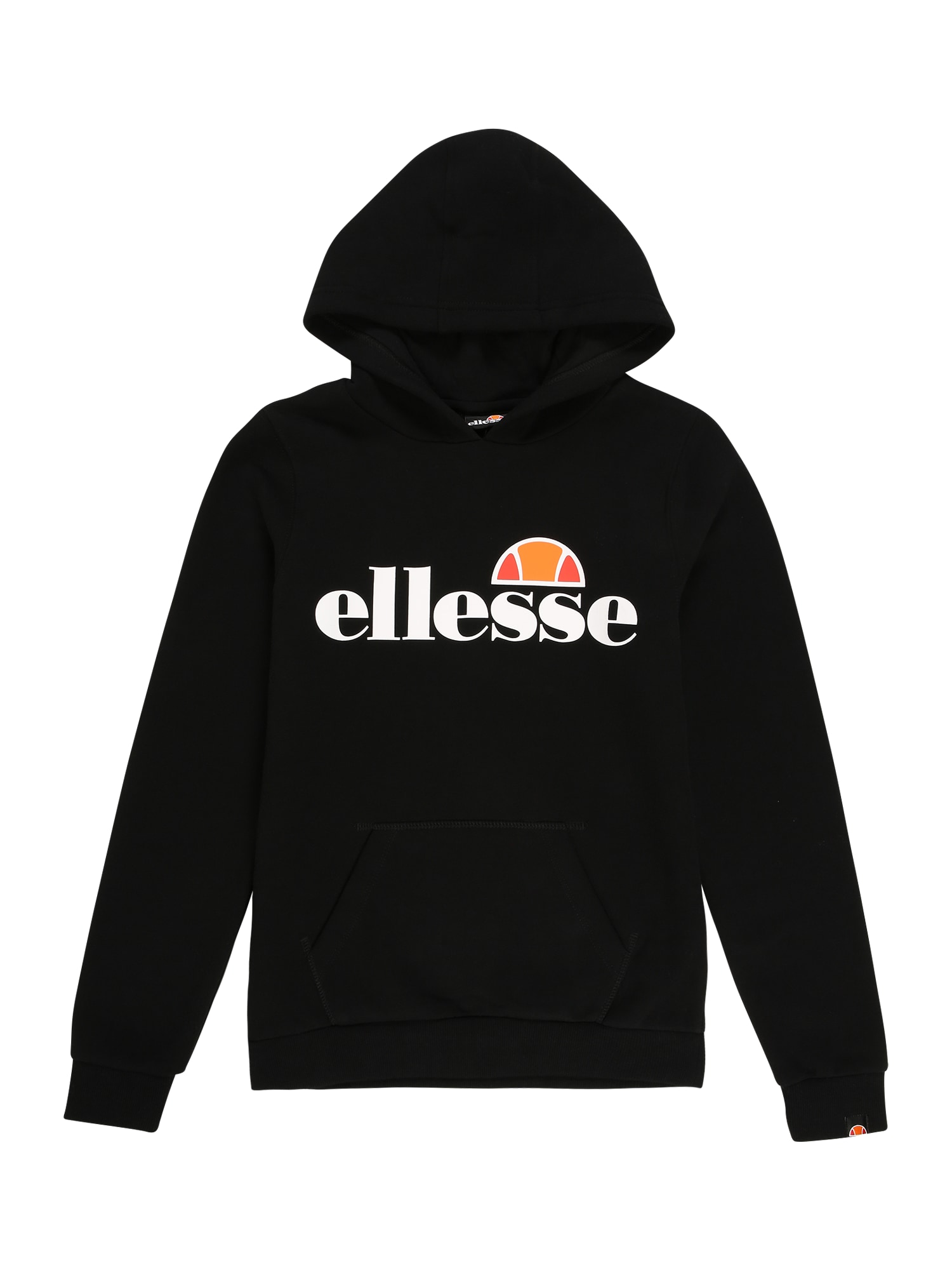 ELLESSE Majica 'Jero'  oranžna / rdeča / črna / bela