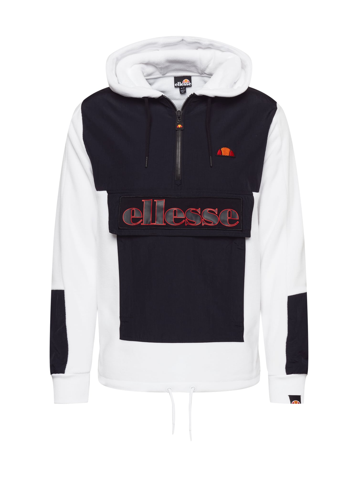 ELLESSE Majica 'Legno'  mornarska / rdeča / bela