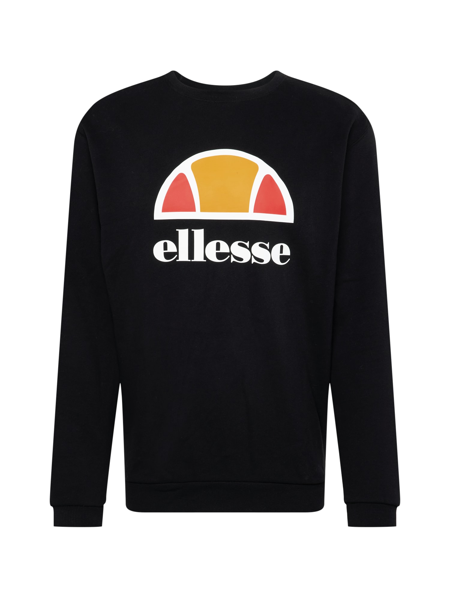 ELLESSE Majica 'Perc'  oranžna / svetlo rdeča / črna / bela