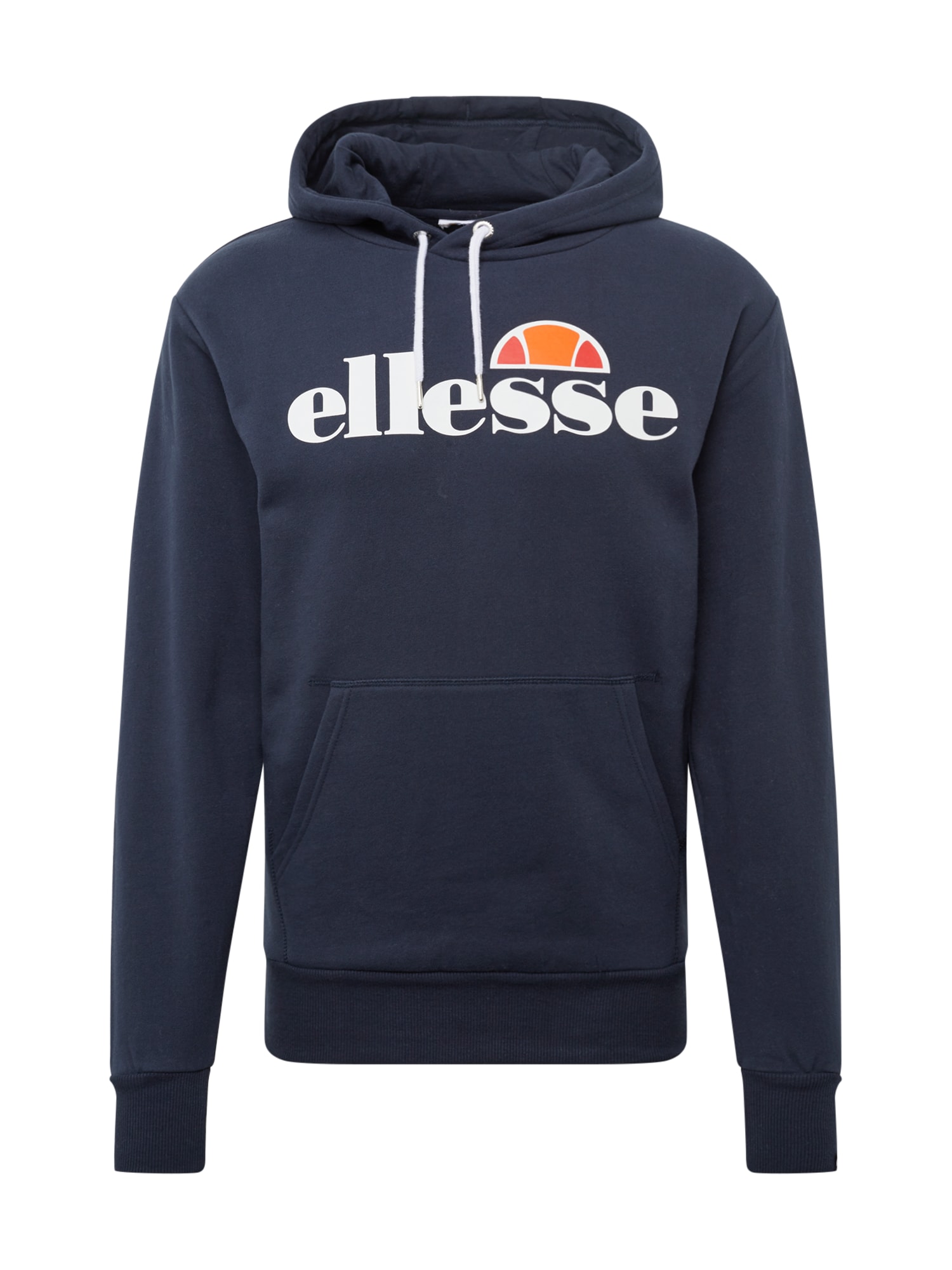 ELLESSE Majica  temno modra / oranžna / rdeča / bela