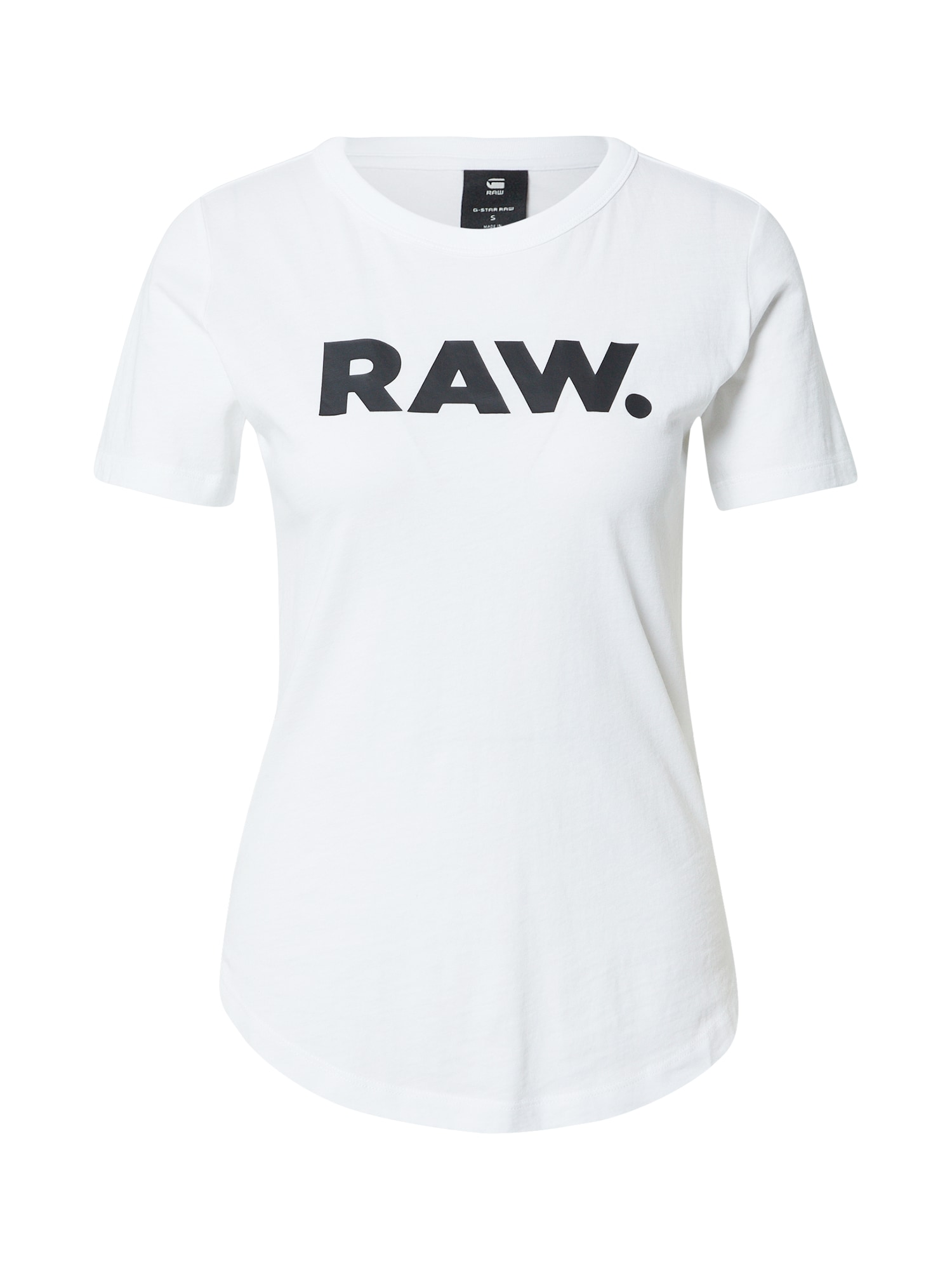 G-Star RAW Majica  črna / bela