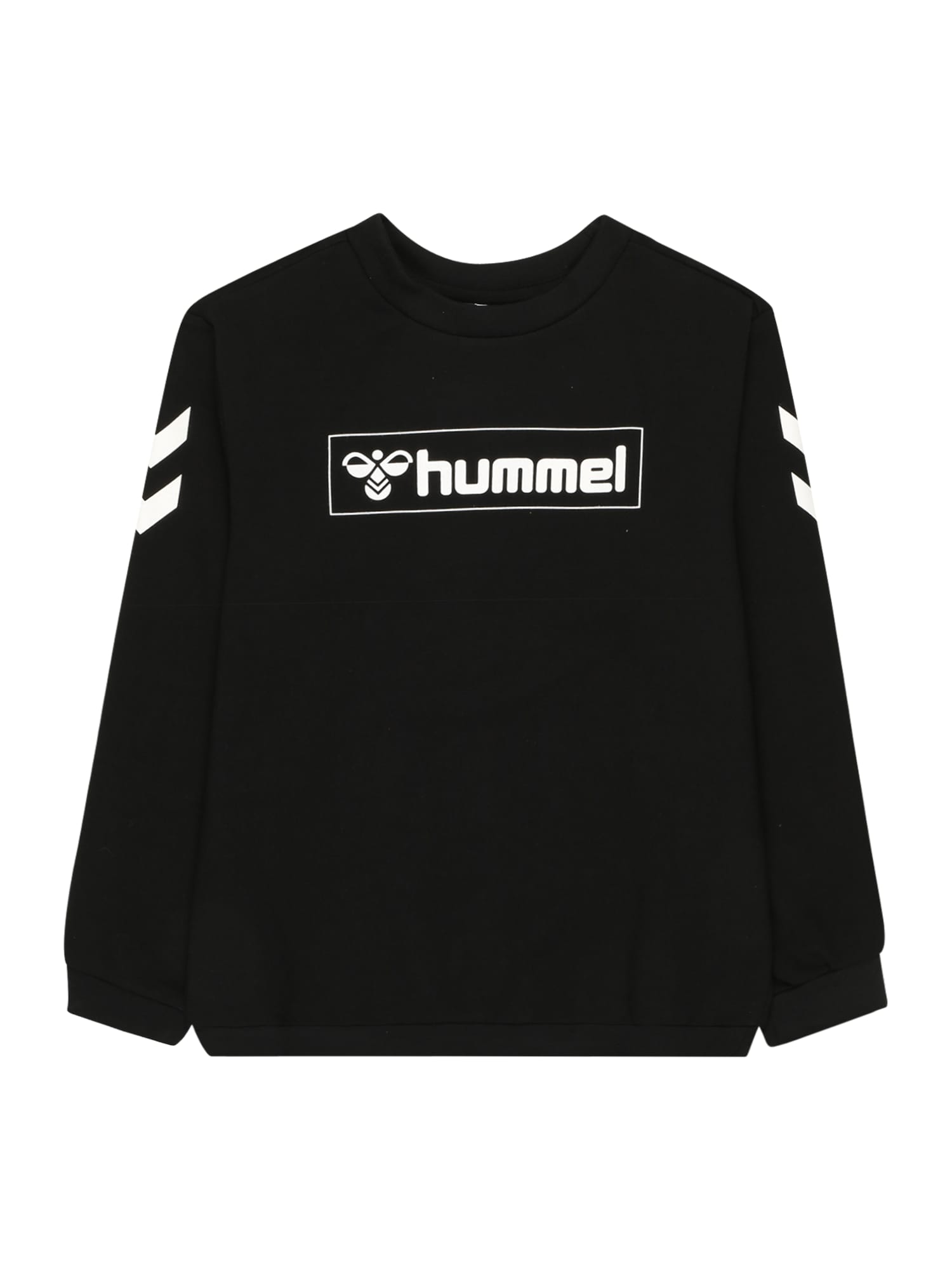 Hummel Majica  črna / bela