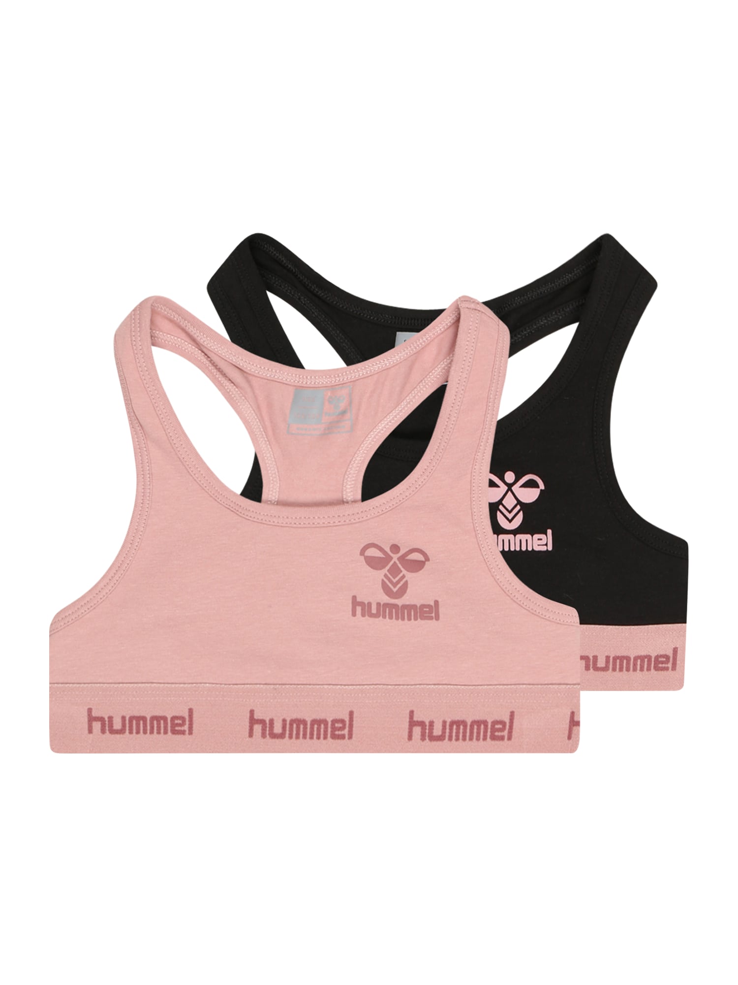 Hummel Top 'CAROLINA'  roza / črna