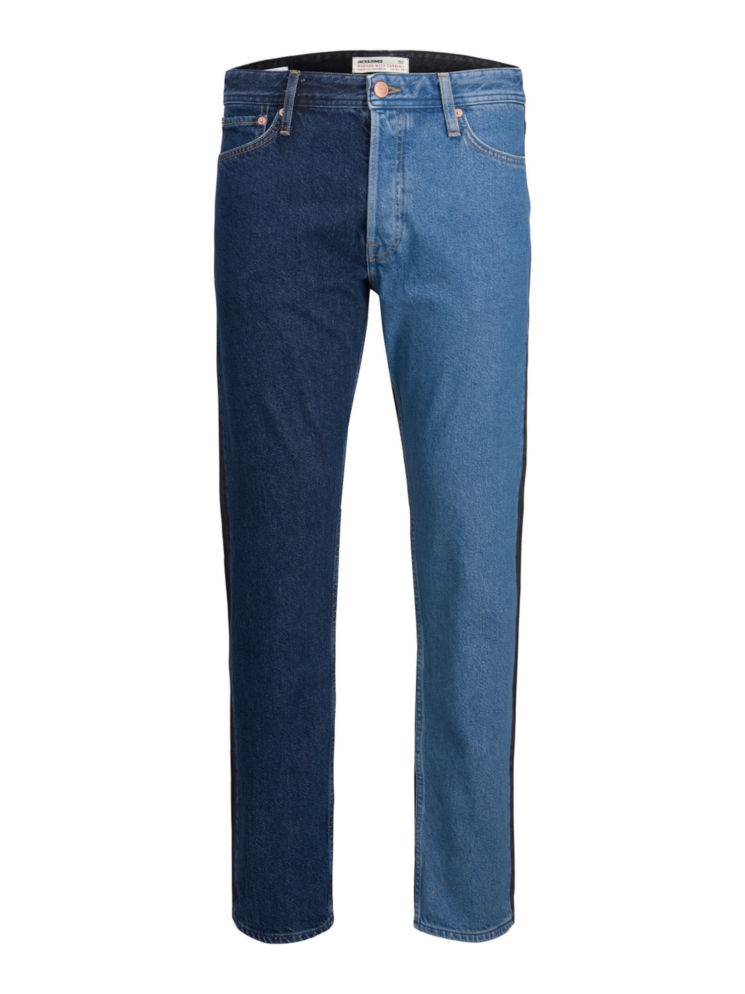 JACK & JONES Kavbojke 'Chris'  svetlo modra / temno modra / siv denim / črn denim