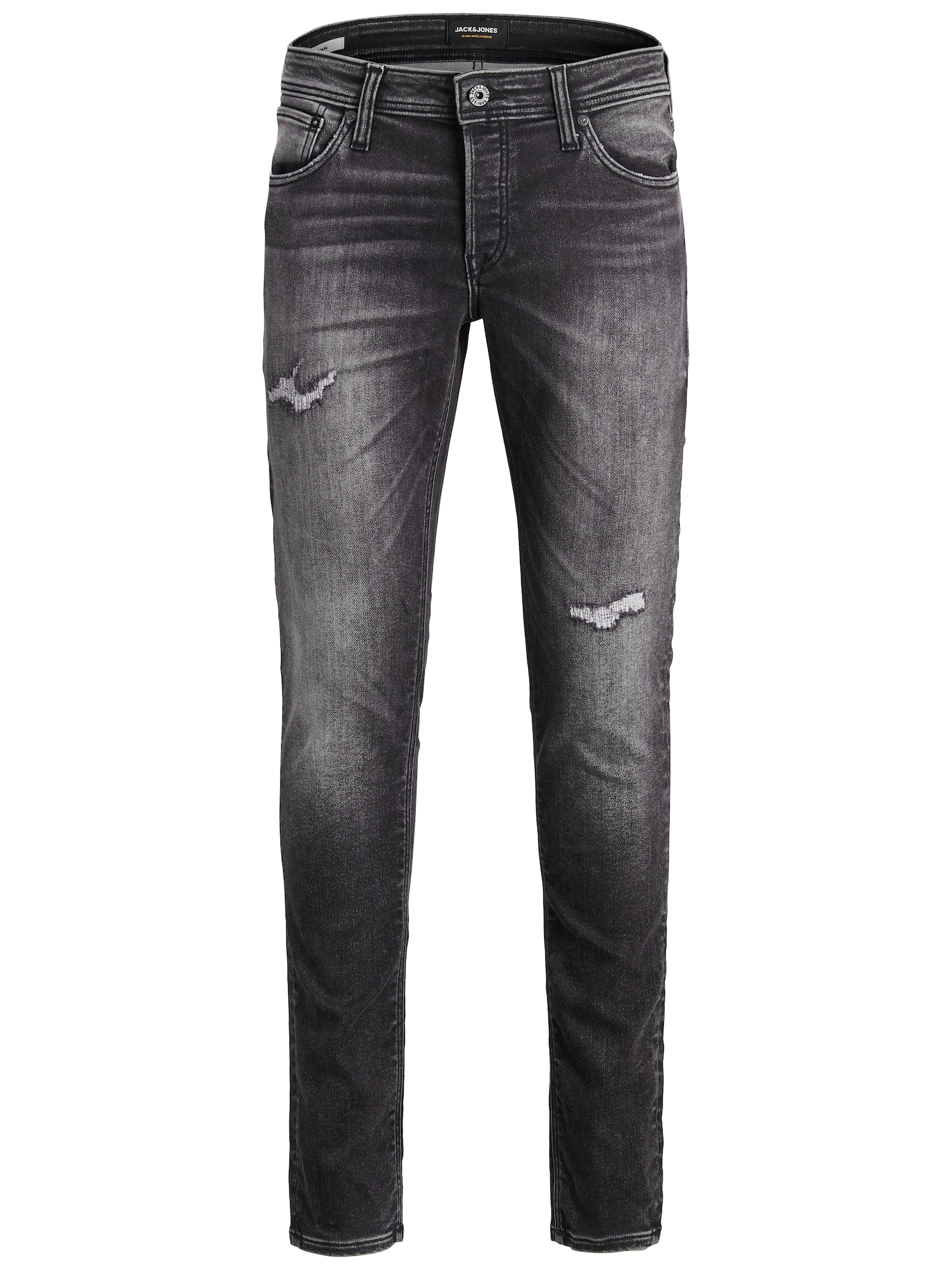 JACK & JONES Kavbojke 'Glenn'  siv denim