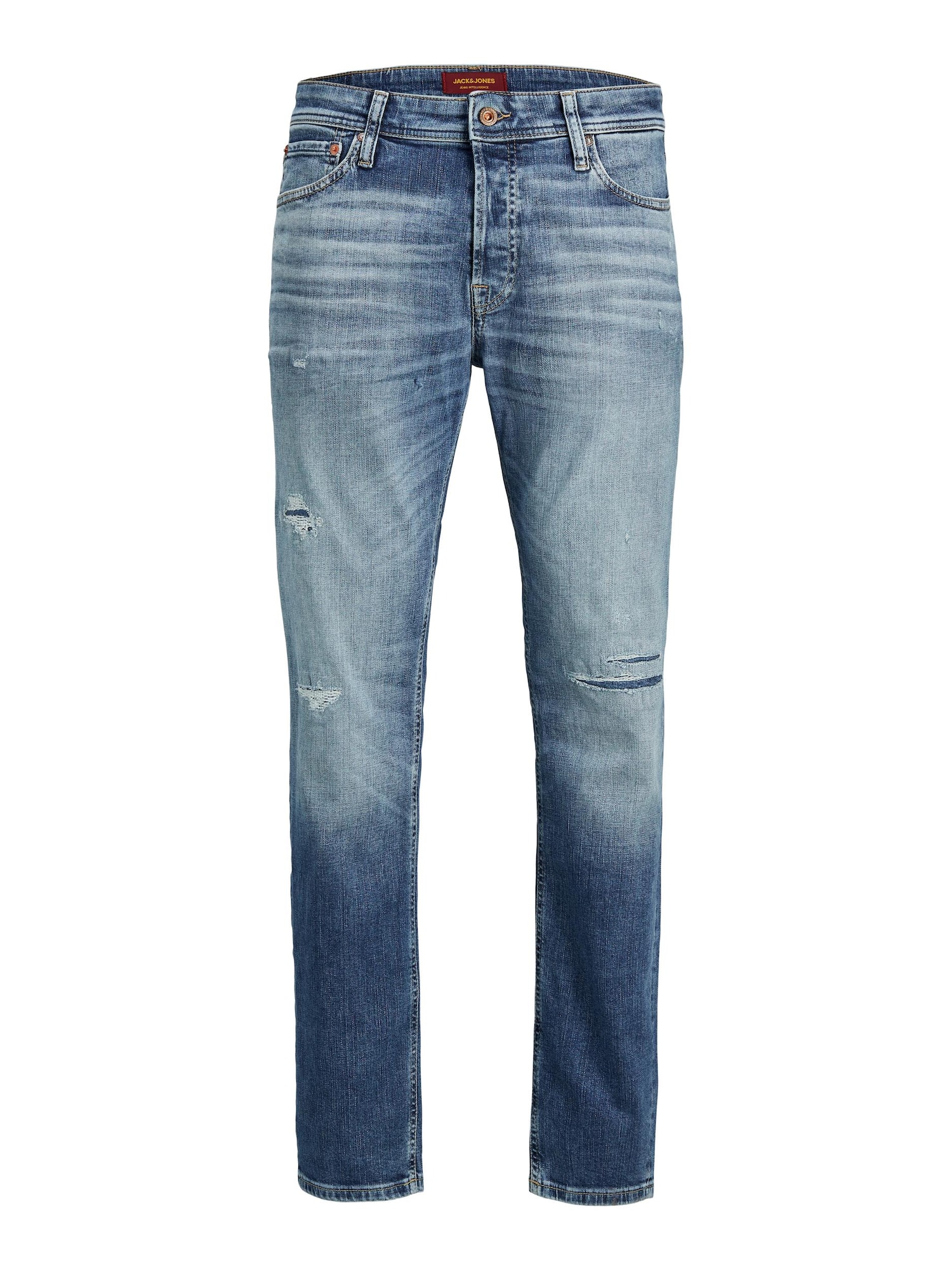 JACK & JONES Kavbojke 'JJIMIKE JJORIGINAL'  modra / moder denim