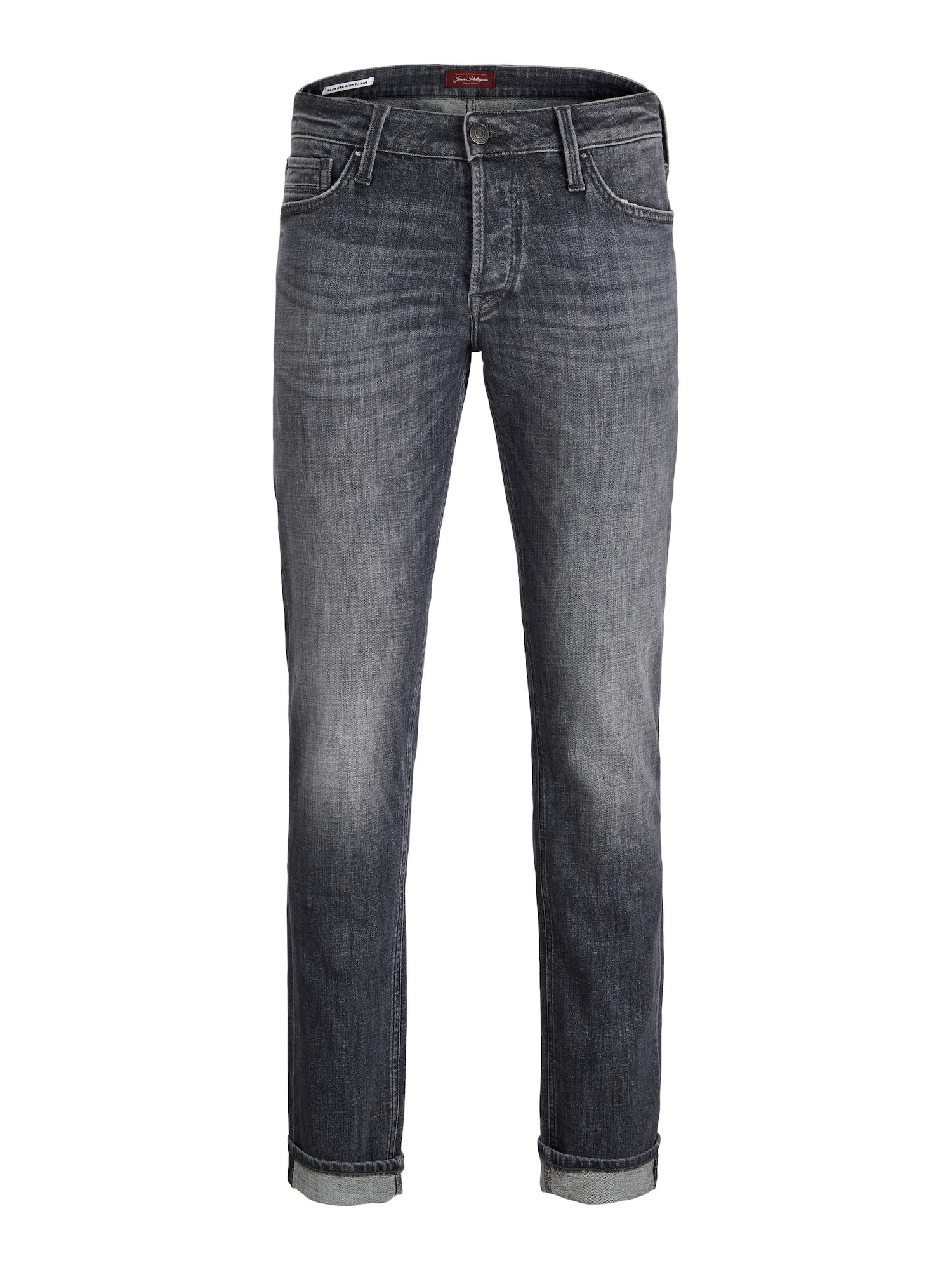 JACK & JONES Kavbojke 'Tim'  siv denim