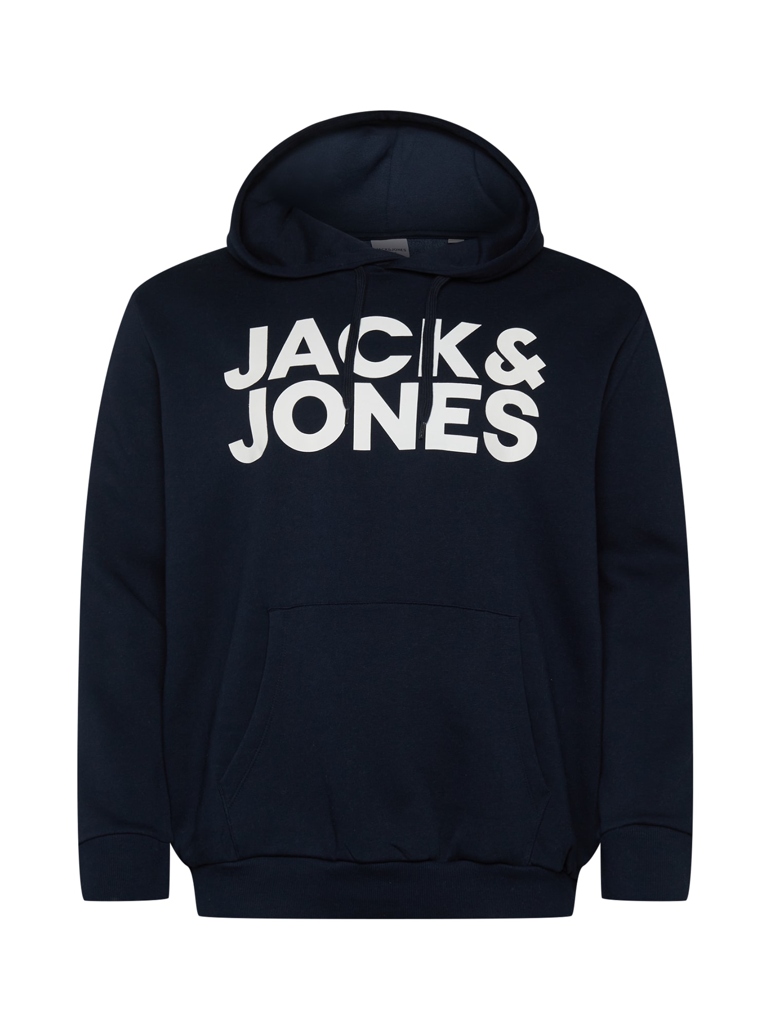 JACK & JONES Majica 'JJECORP'  temno modra / bela