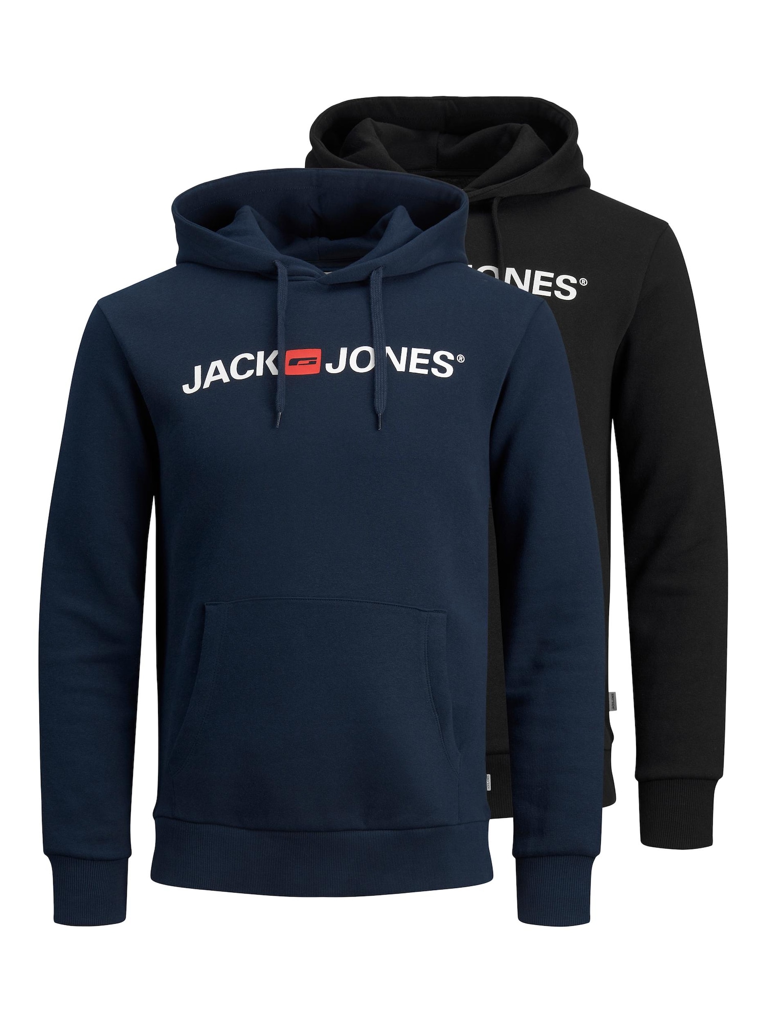 JACK & JONES Majica  modra / rdeča / črna / bela