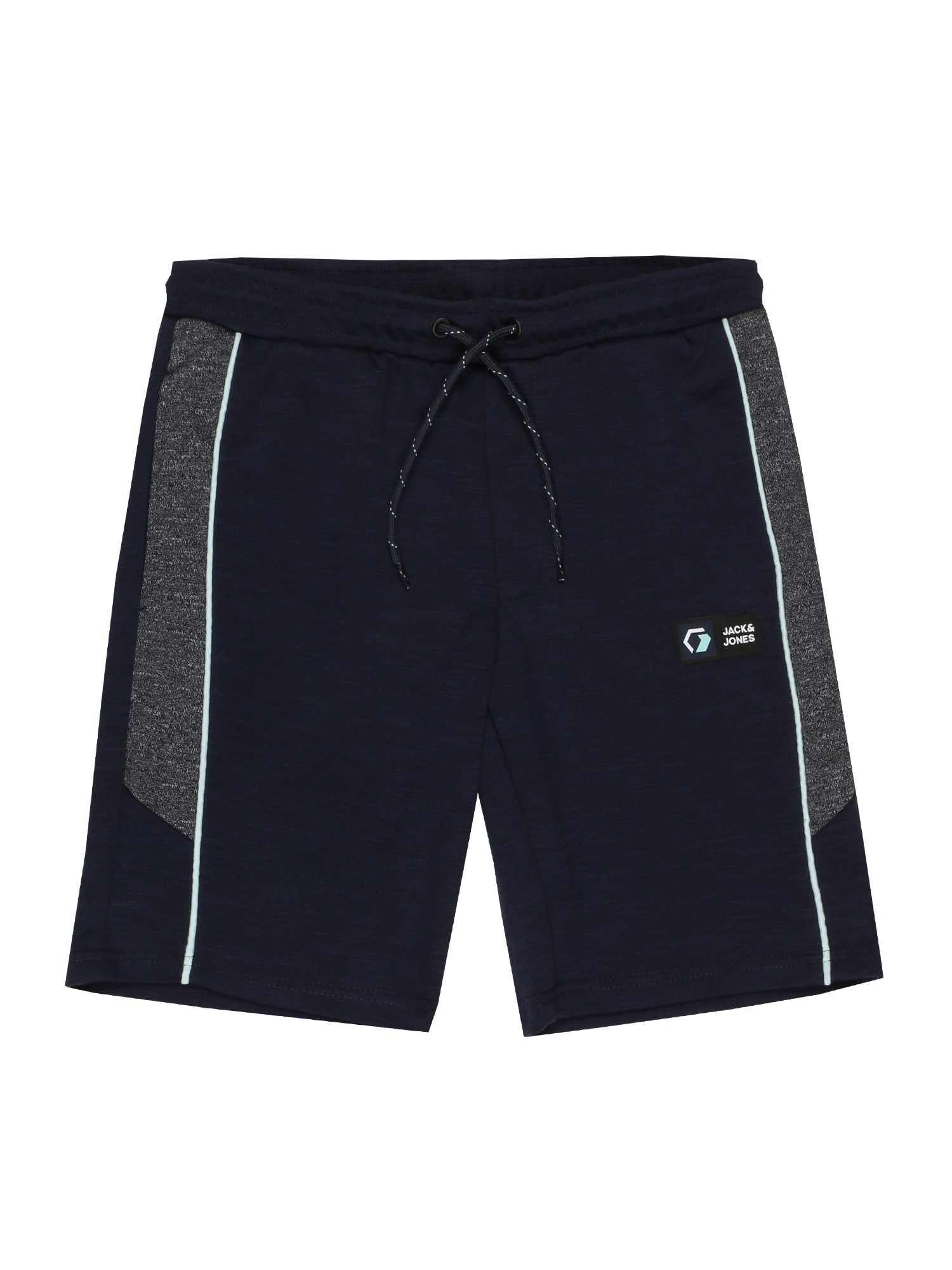 Jack & Jones Junior Hlače 'Logan'  mornarska / azur / pegasto siva / bela