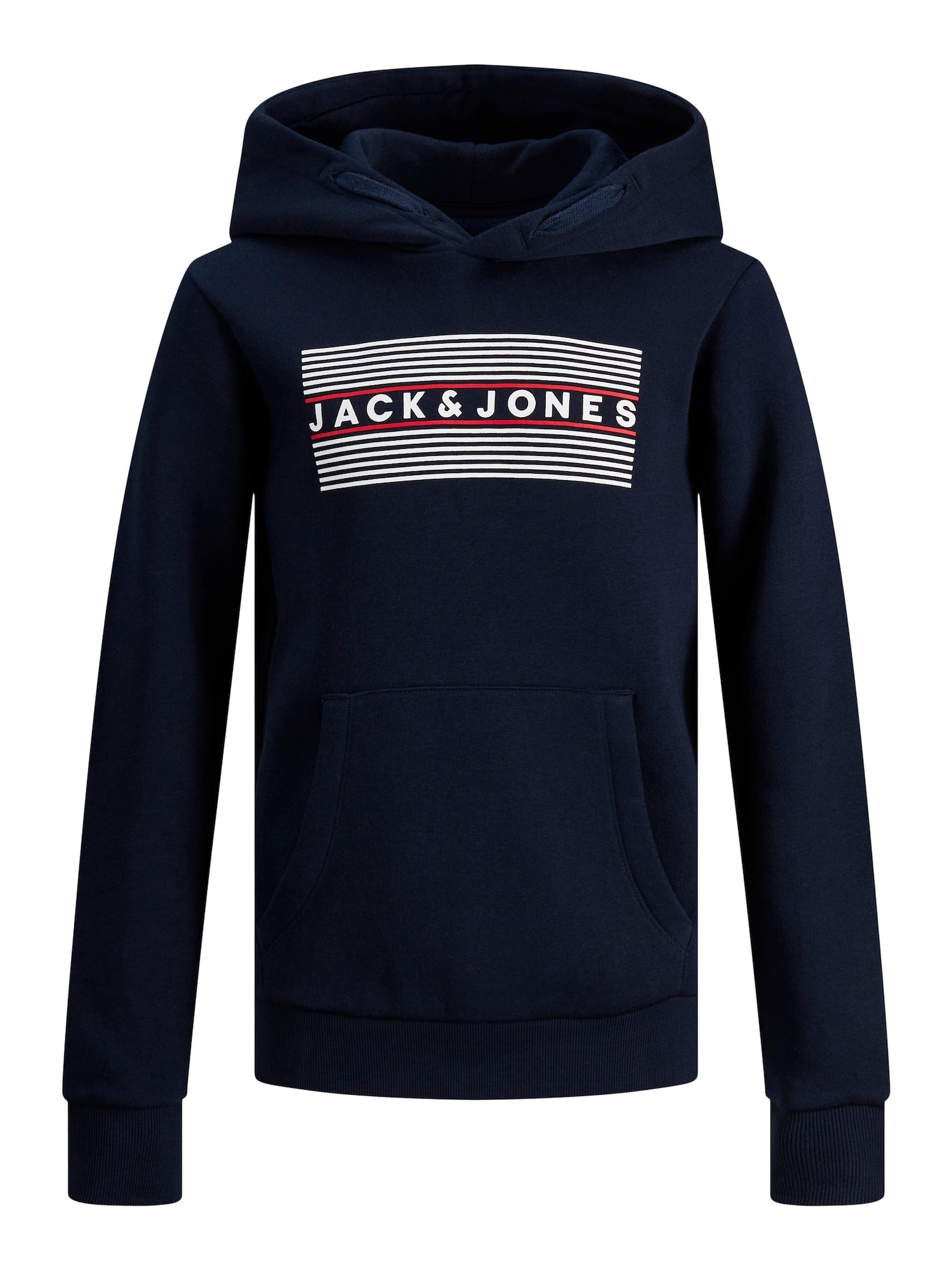 Jack & Jones Junior Majica  mornarska / rdeča / bela