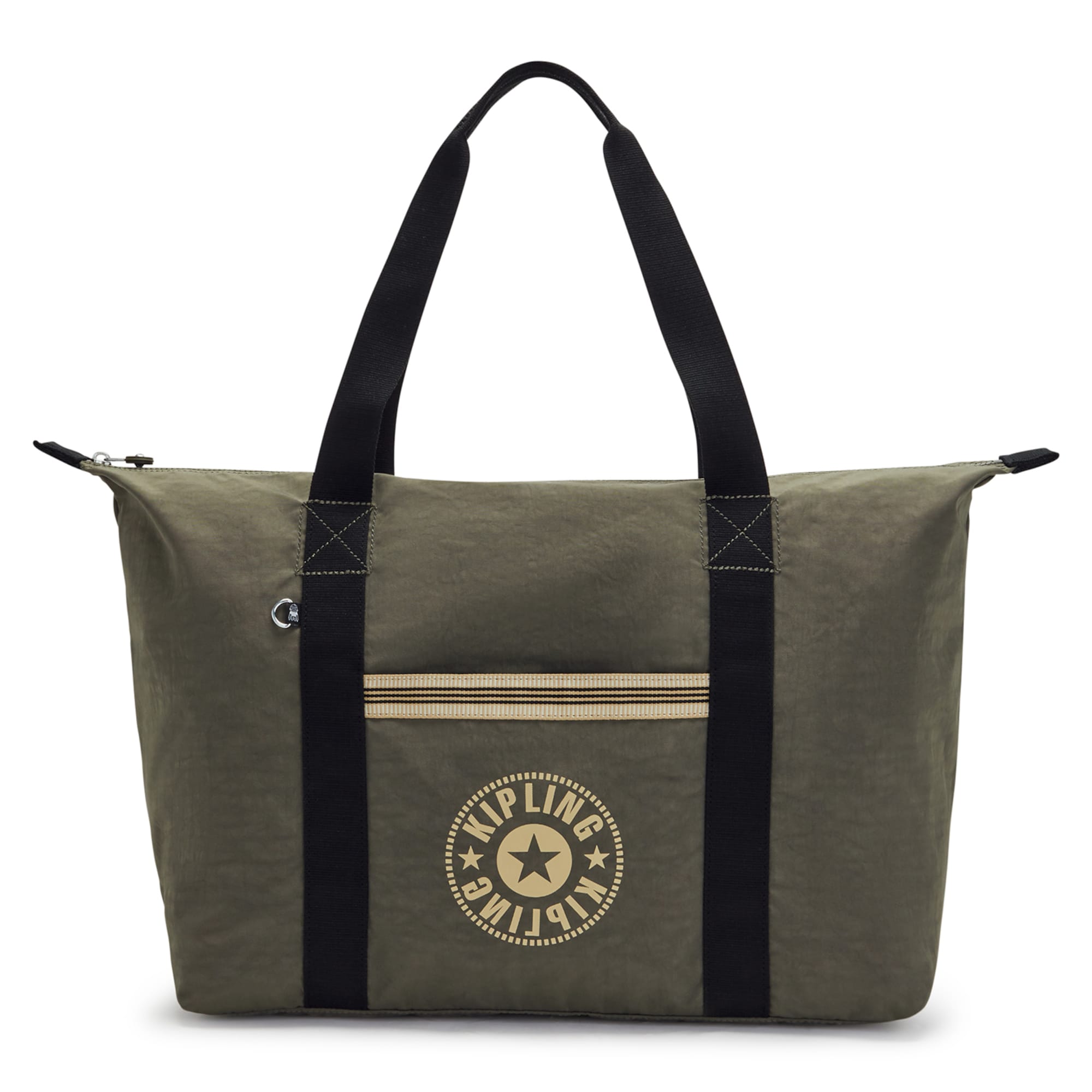 KIPLING Ročna torbica 'Art'  kremna / svetlo rumena / oliva / črna