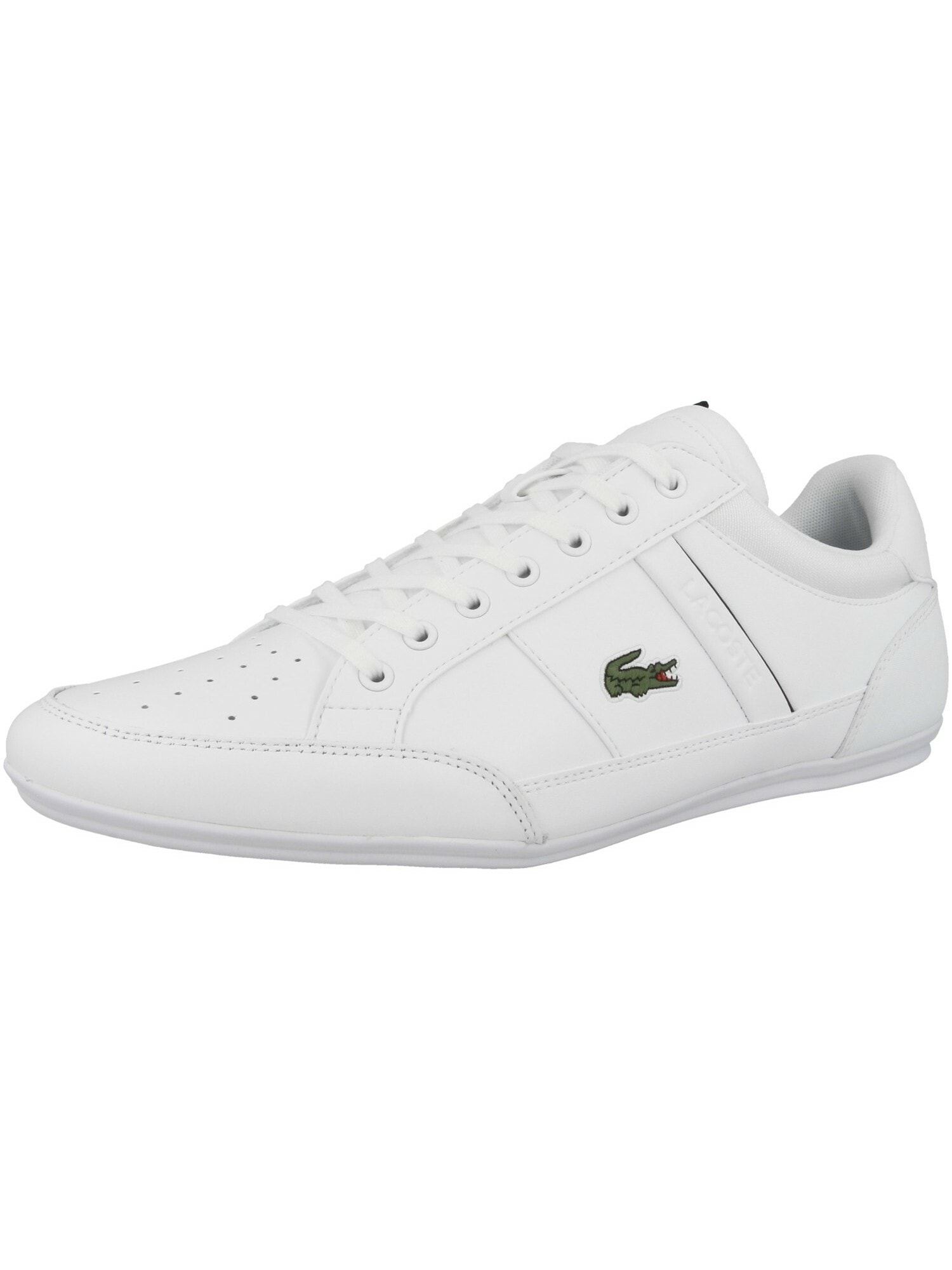 LACOSTE Nizke superge 'Chaymon'  zelena / bela