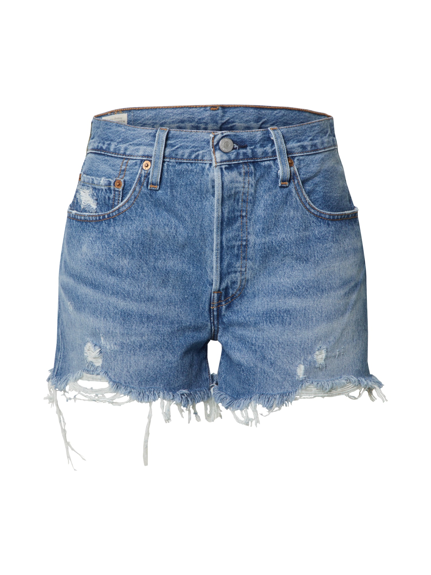 LEVI'S Kavbojke '501® HIGH RISE SHORT'  moder denim