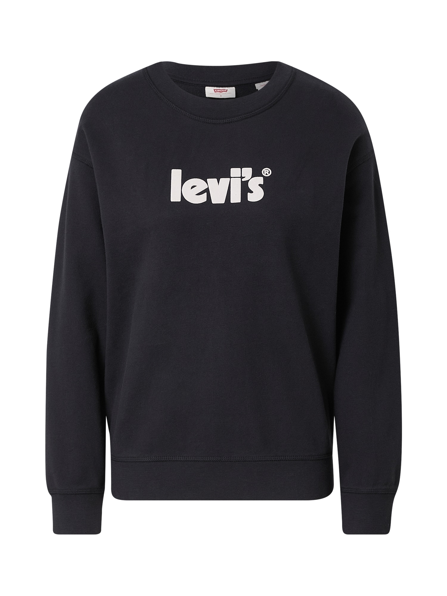 LEVI'S Majica  črna / bela