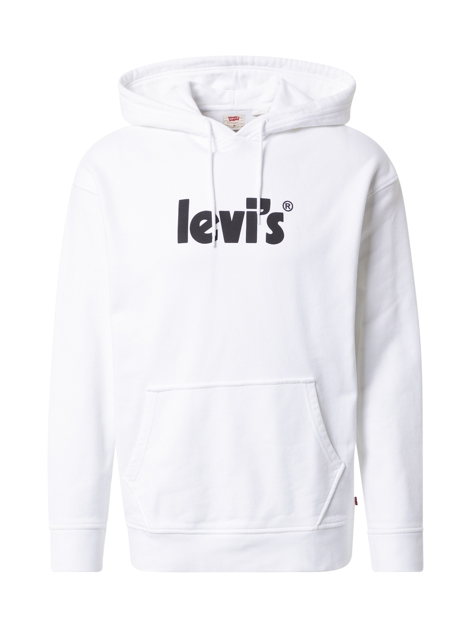 LEVI'S Majica  črna / bela