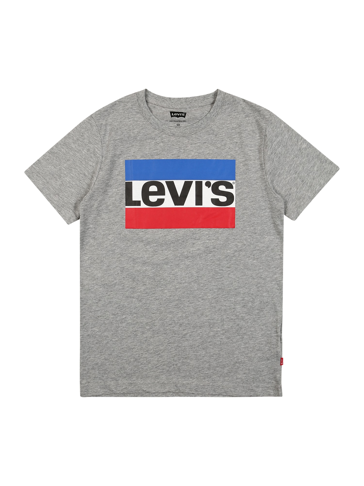 LEVI'S Majica  kraljevo modra / pegasto siva / živo rdeča / črna