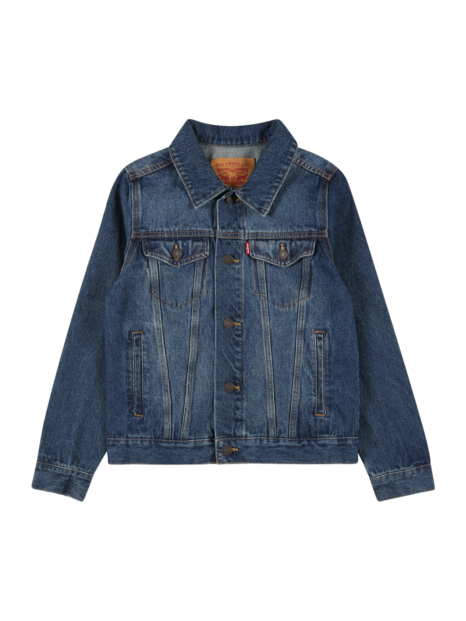 LEVI'S Prehodna jakna  moder denim