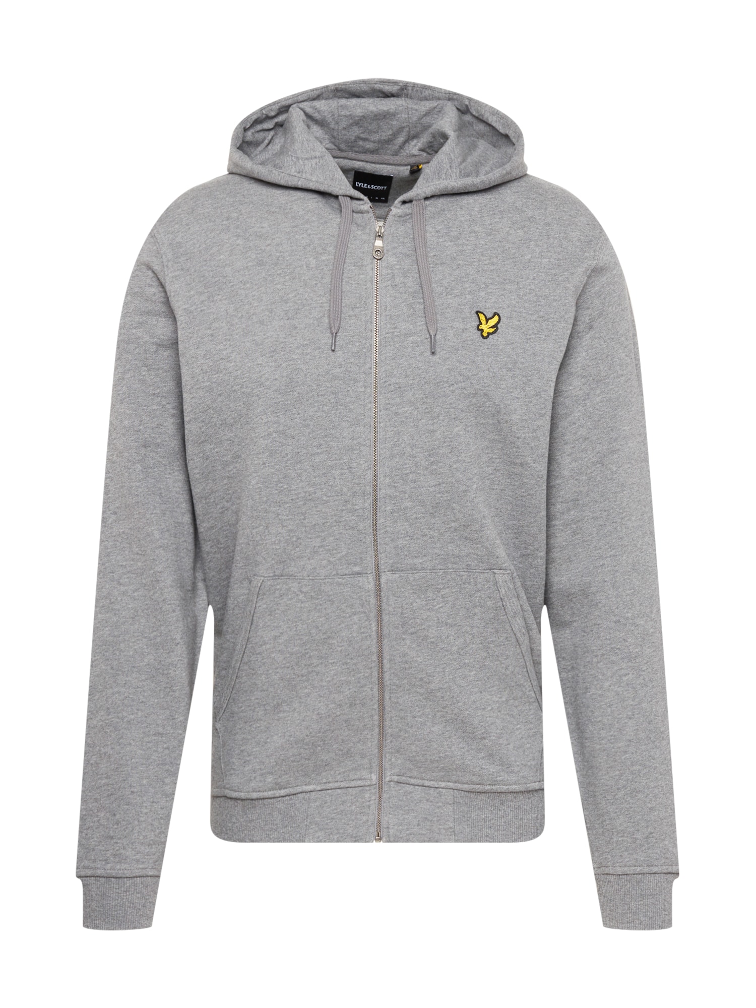 Lyle & Scott Jopa na zadrgo  pegasto siva