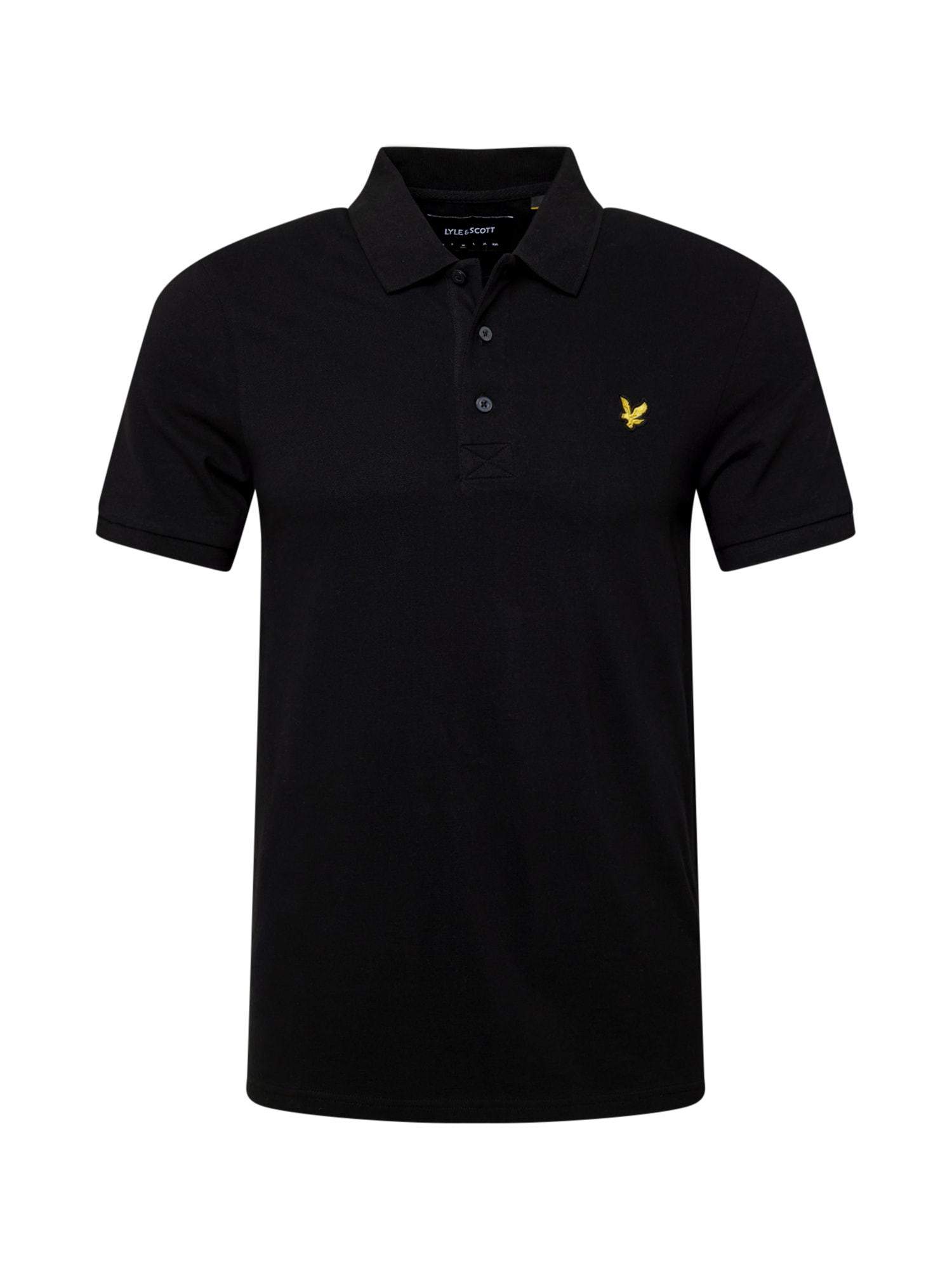 Lyle & Scott Majica  rumena / črna