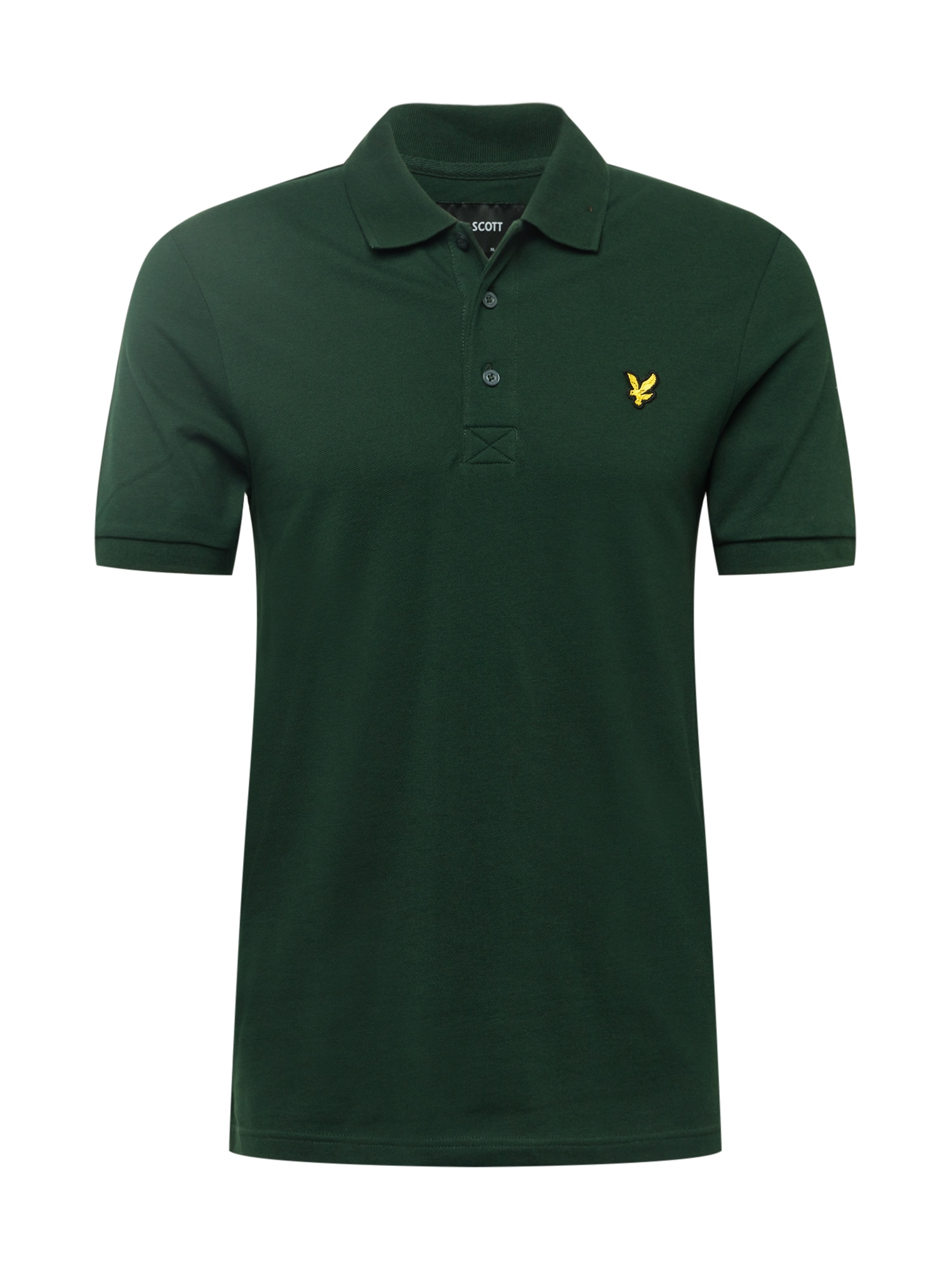 Lyle & Scott Majica  rumena / jelka / črna