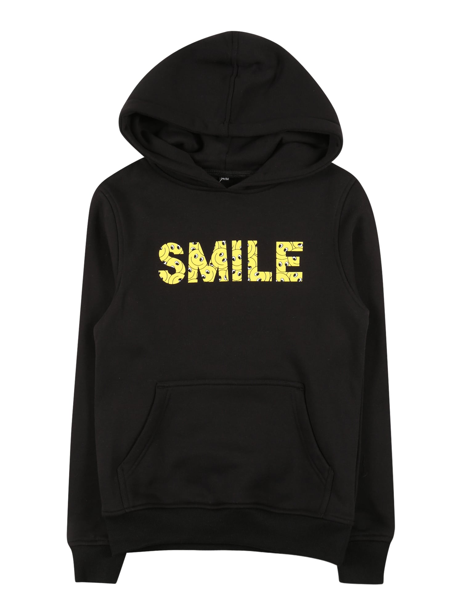 Mister Tee Majica 'Smile Hoody'  rumena / črna