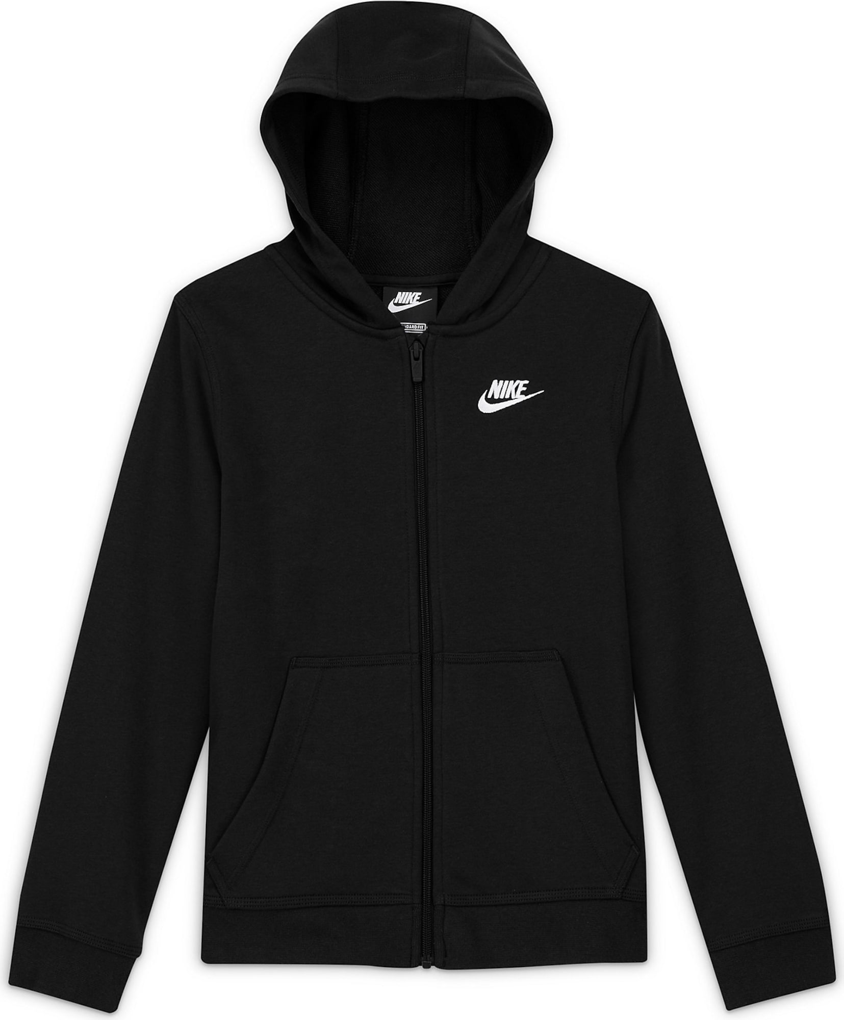 Nike Sportswear Jopa na zadrgo  črna